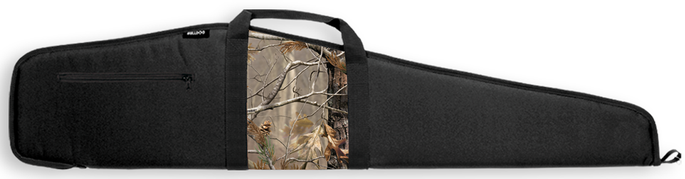 Bulldog BD21044 Camo Panel 44" Rifle Case Black Nylon with Realtree AP Panel