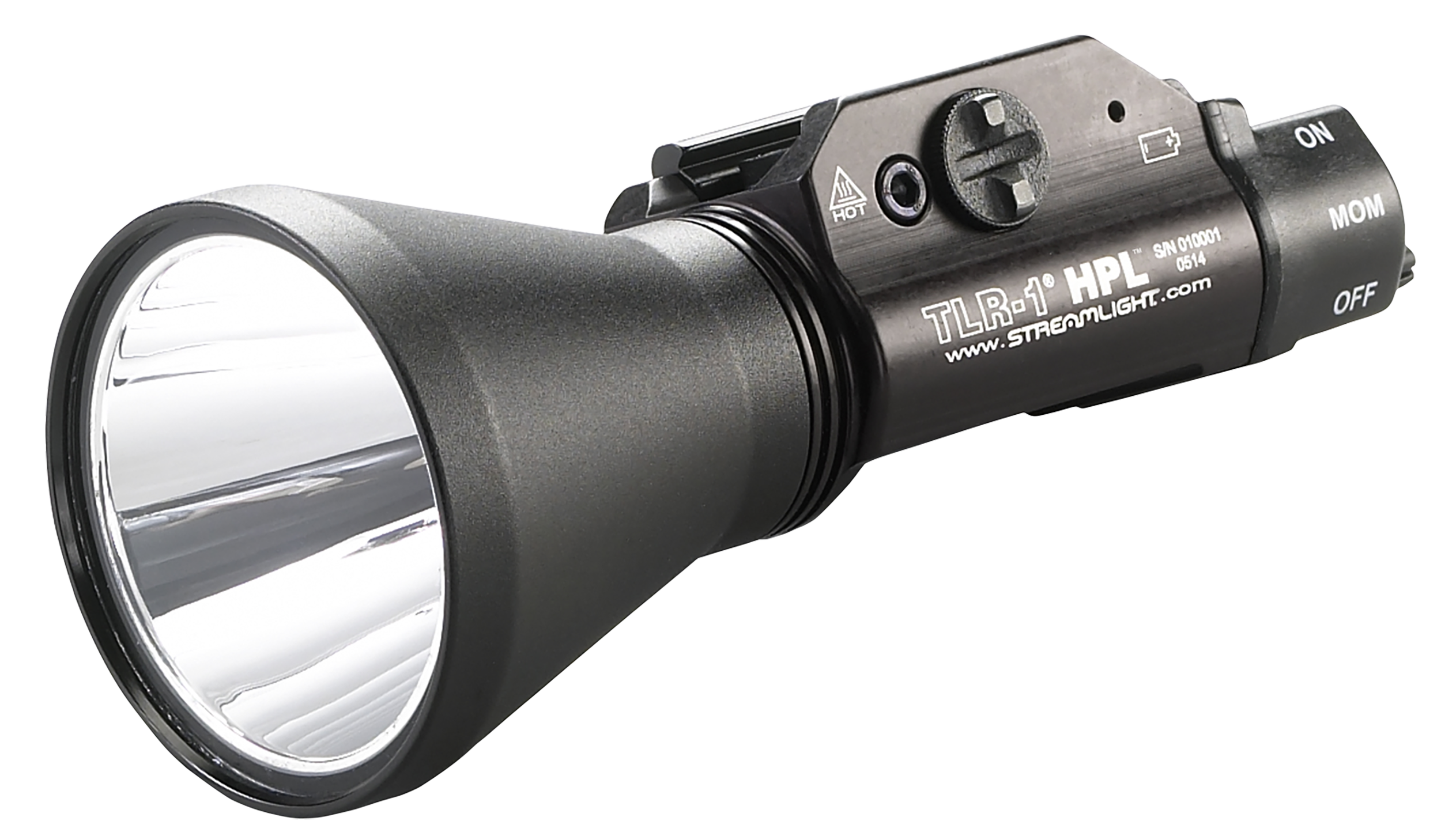 Streamlight 69216 TLR-1 HPL Gun Light 1,000 Lumens White LED Black Anodized