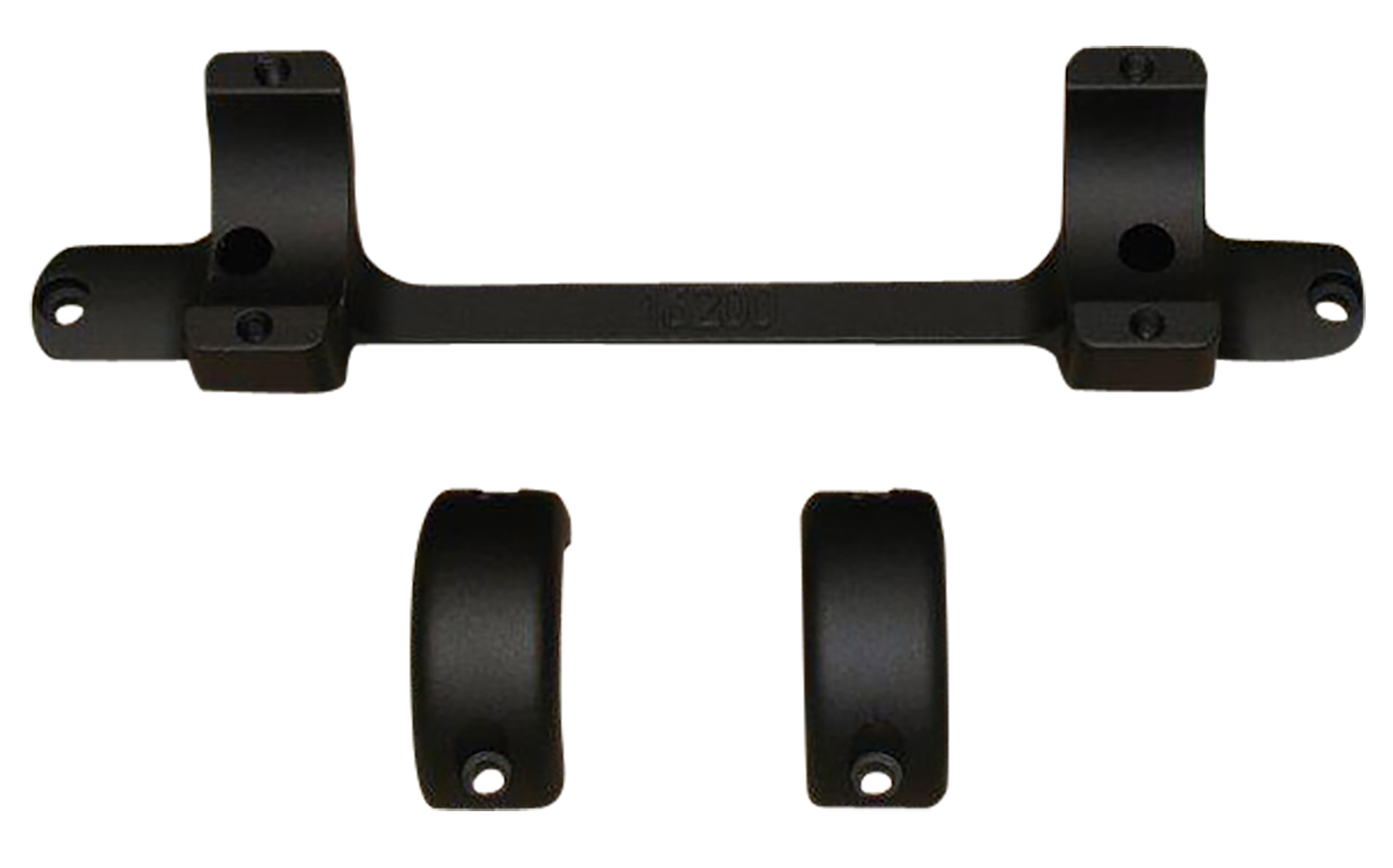 DNZ Game Reaper-Savage Short Action 1" High 1-Piece Matte Black Scope Mount & Ring Combo