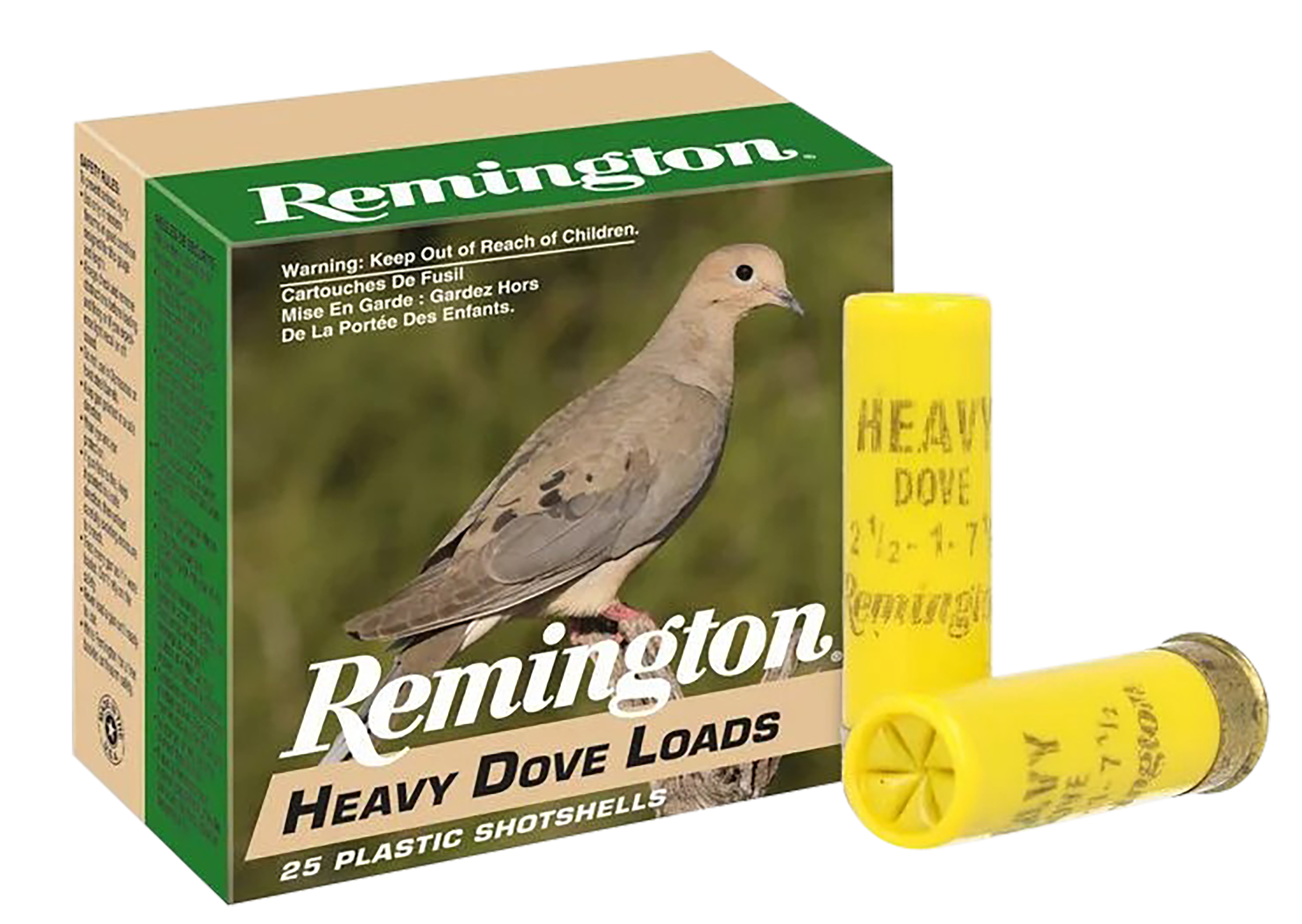 Remington Ammunition Heavy Dove Loads 20 Gauge 2.75" 1oz #8 Shot - Box or Case