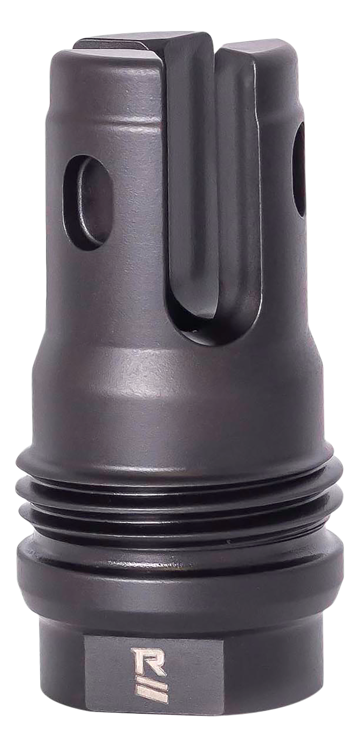 Rugged Suppressor R3 Flash Mitigation System FH014 9/16x24 LH Black - 2.13" OAL for 7.62mm Suppressors