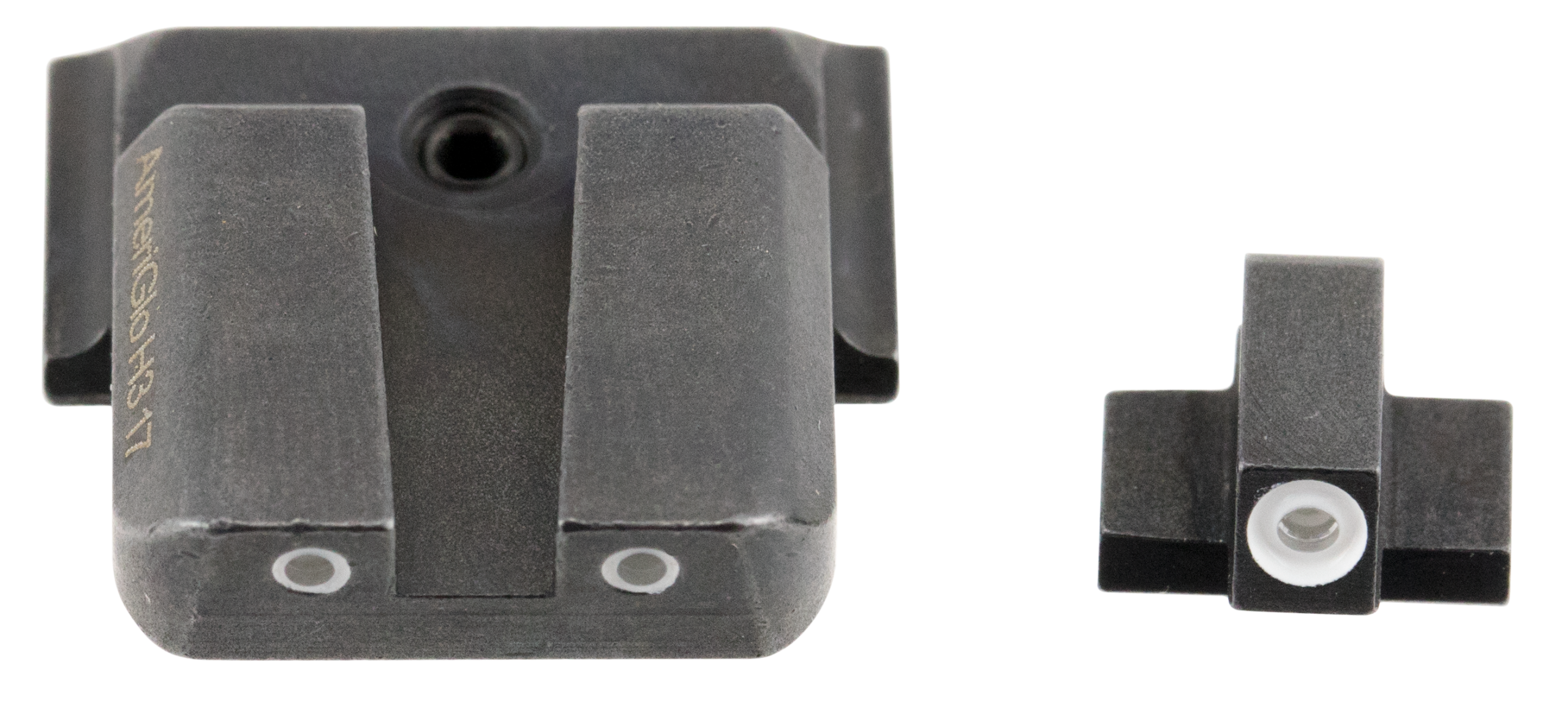 Ameriglo SW801 Classic Tritium Sight Set for Smith & Wesson M&P - Green Tritium White Outline