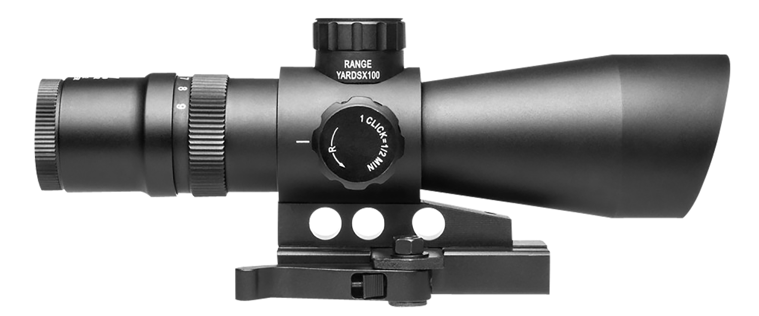 NcSTAR Mark III Tactical Gen 2 3-9x42mm Dual Illuminated P4 Sniper Reticle Riflescope