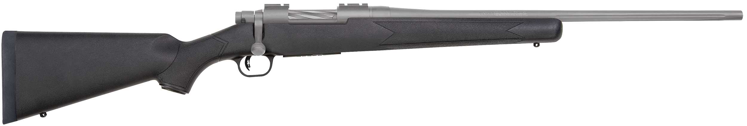 Mossberg Patriot Full Size 308 Win 22" 5+1 Bolt Action Rifle - Stainless Cerakote