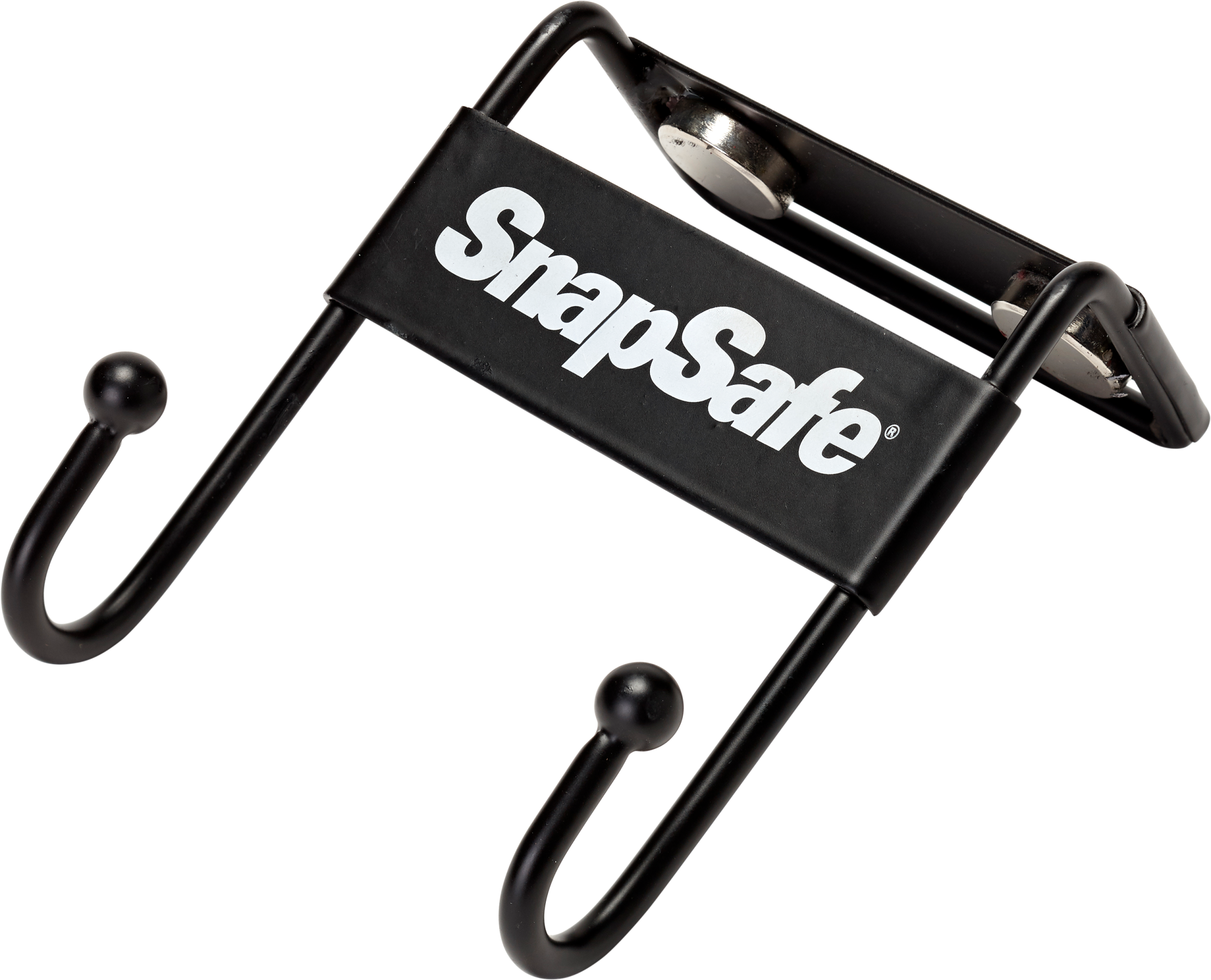 SnapSafe 75911 Magnetic Safe Hook Black Steel