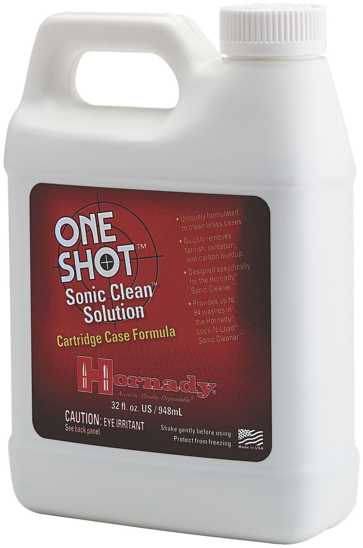 Hornady Lock-N-Load Sonic Solution Quart Bottle - 64 Washes