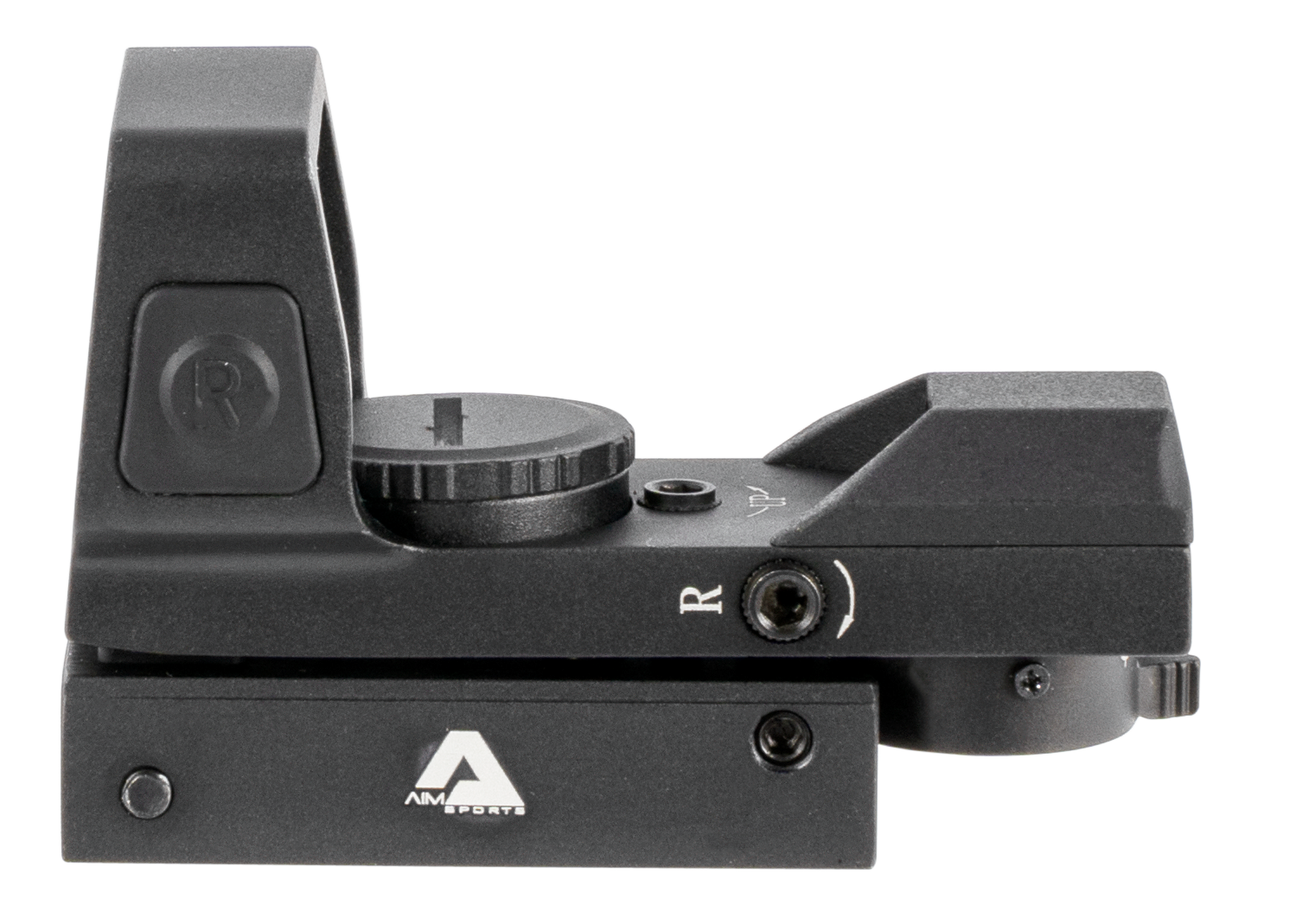 Aim Sports RT503F Full-Size Reflex Sight 1x33mm Red/Green Multi Reticle - Matte Black