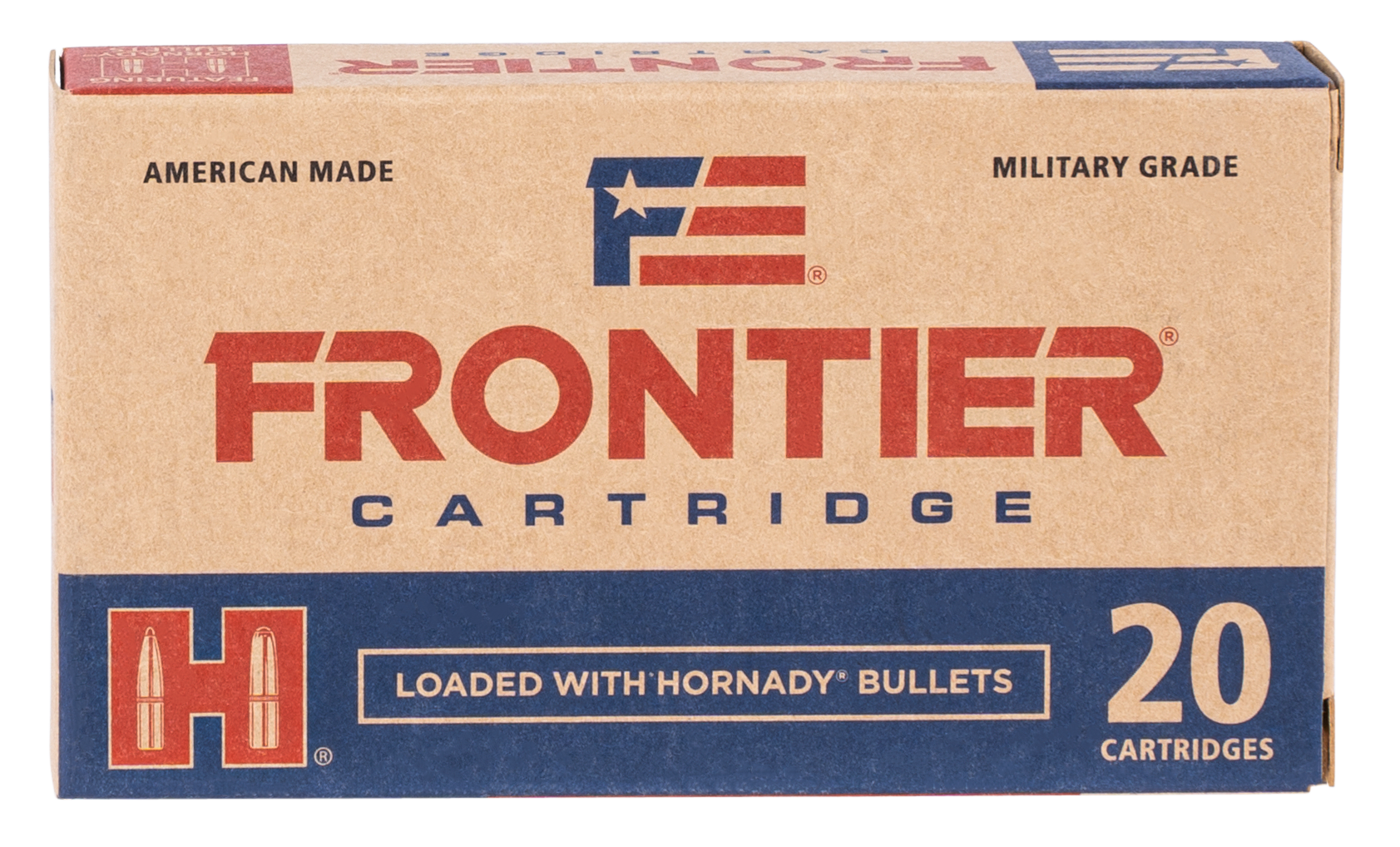 Frontier Cartridge FR700 Military Grade 6.5 Grendel 123gr FMJ 20 Rd - Box or Case