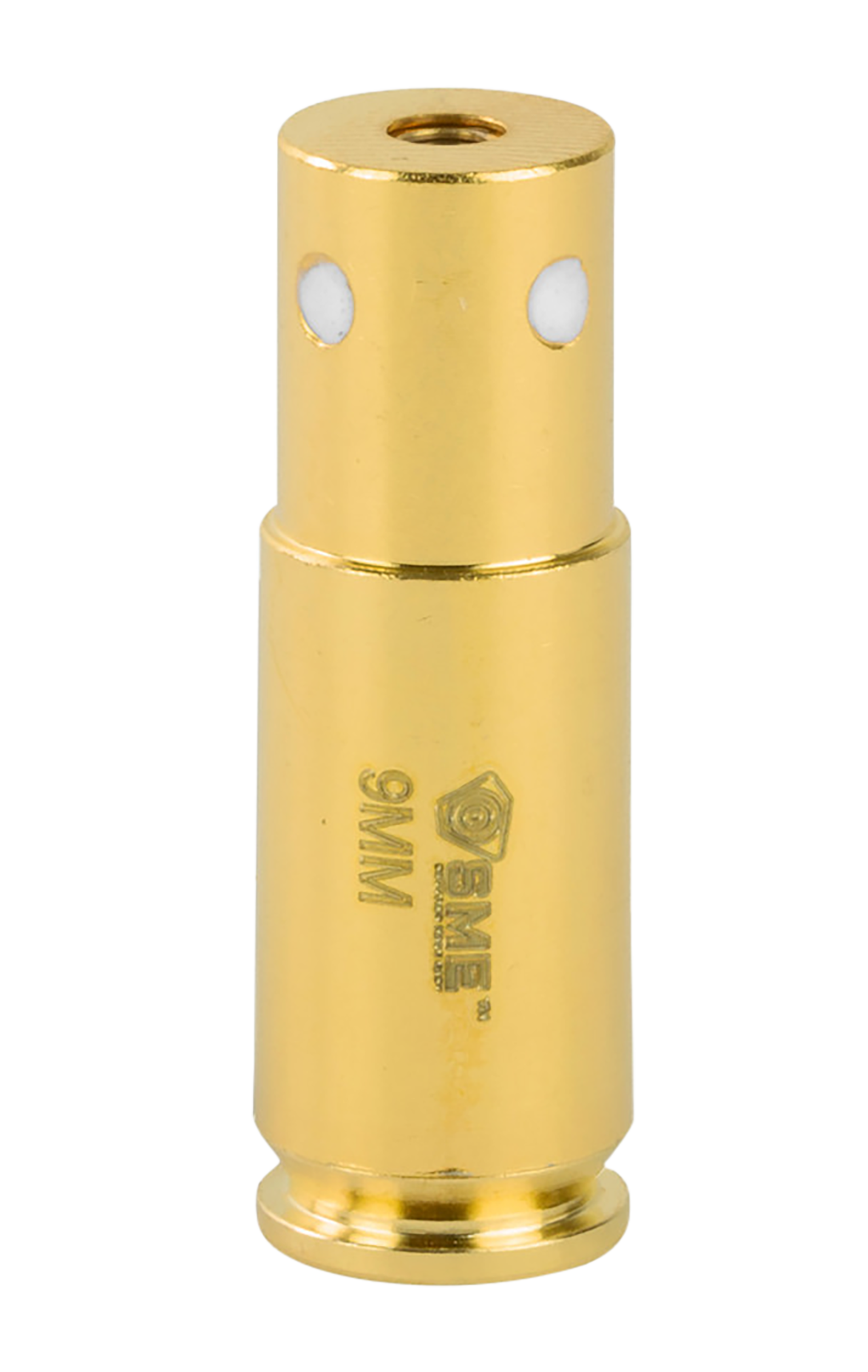 SME Sight-Rite Laser Bore Sighter 9mm Luger Brass Casing