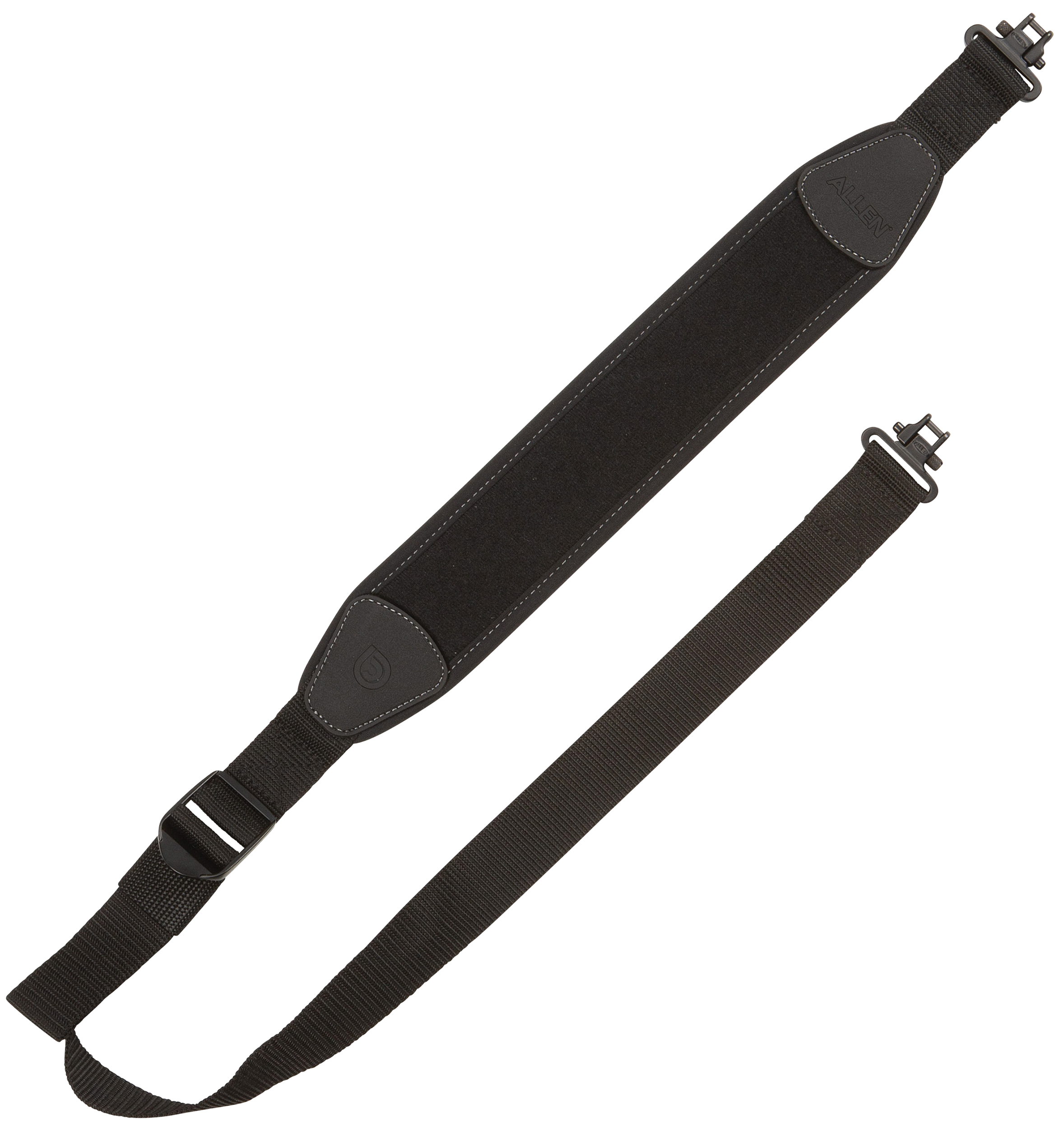 Allen 8211 Cascade Neoprene Rifle Sling with Swivels Black