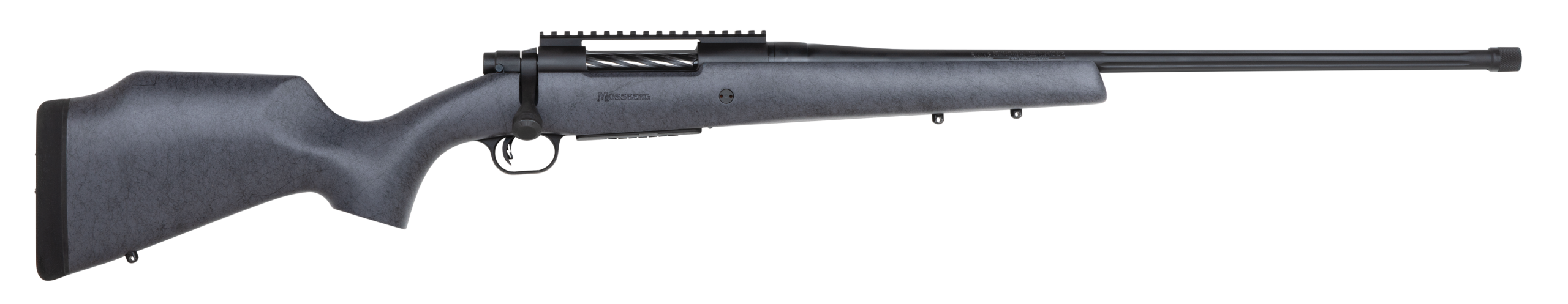 Mossberg Patriot Long Range Hunter 300 Win Mag 24" 3+1 Bolt-Action Rifle - Sniper Gray