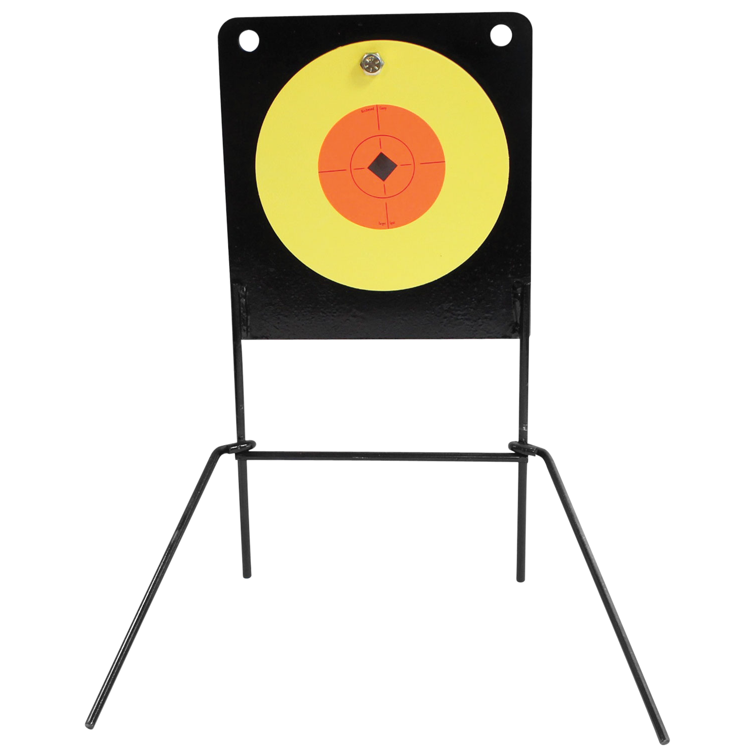 Birchwood Casey World of Targets Spoiler Alert Rimfire Steel Target AR400 Orange/Yellow