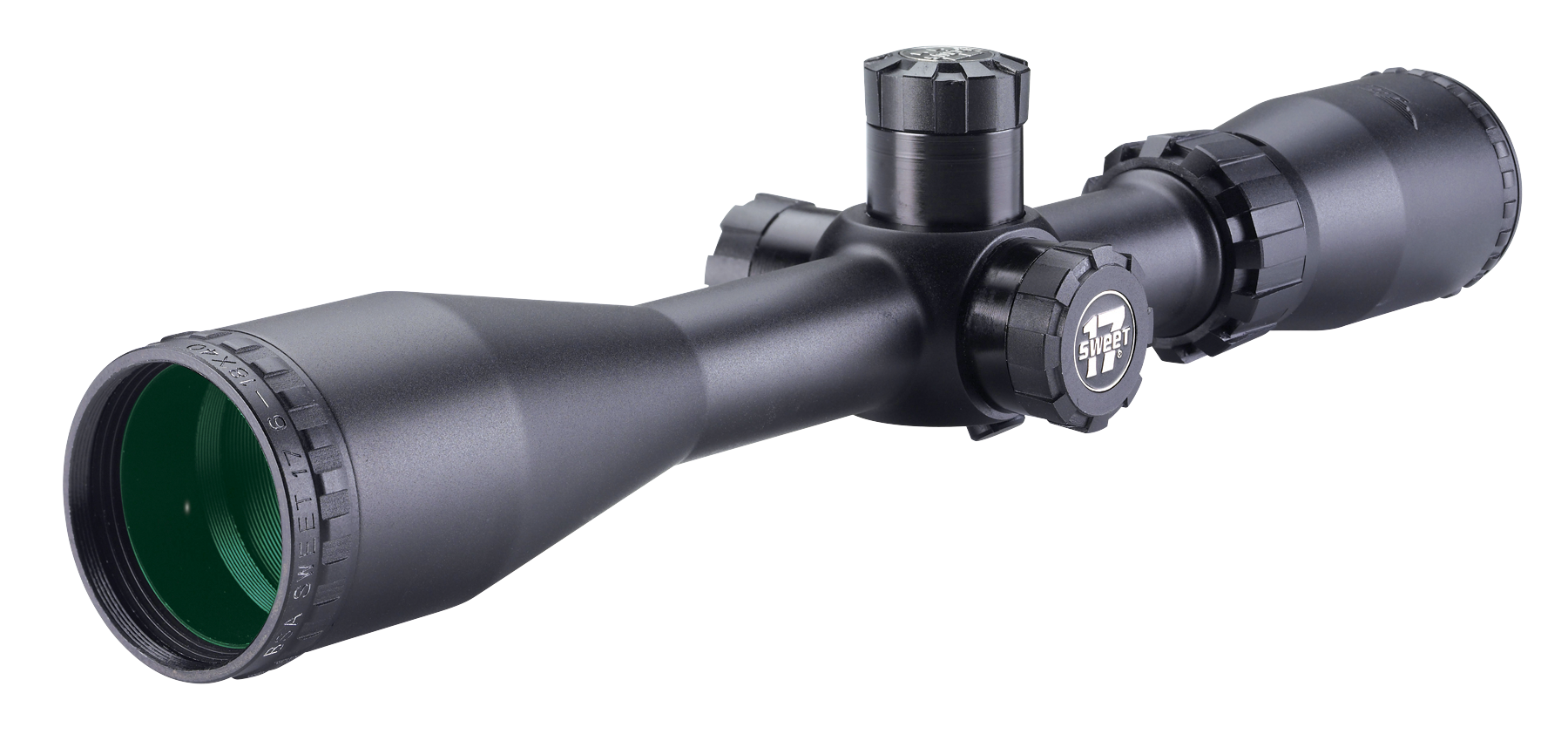 BSA Sweet 17 6-18x 40mm 1" Tube Side Focus 30/30 Reticle Matte Black