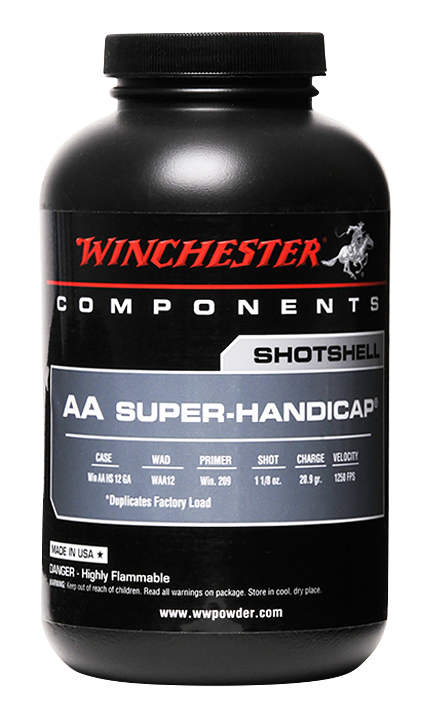 Winchester Powder WSH1 Super Handicap Ball Powder 12 Gauge 1 lb