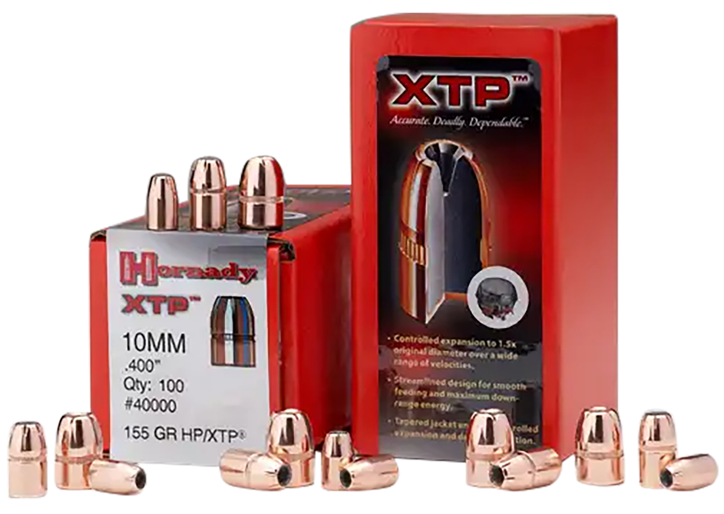 Hornady XTP 10mm Auto .400 200 gr Hollow Point - 100/Box