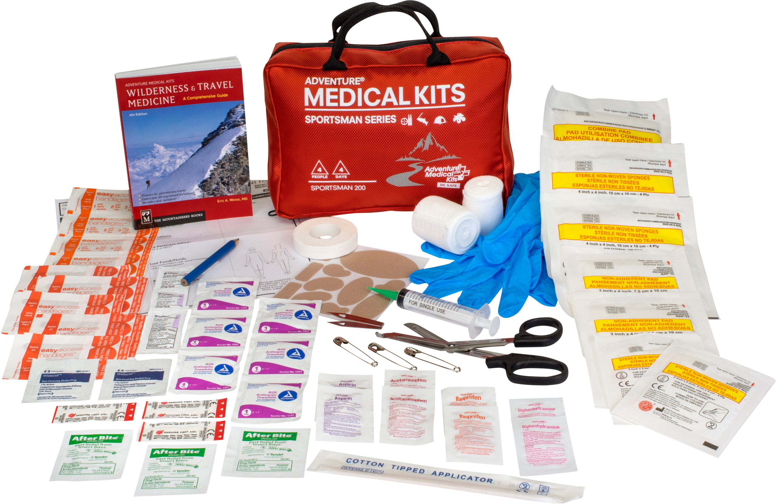 Adventure Medical Kits Sportsman 200 Medical Kit - 1-4 People