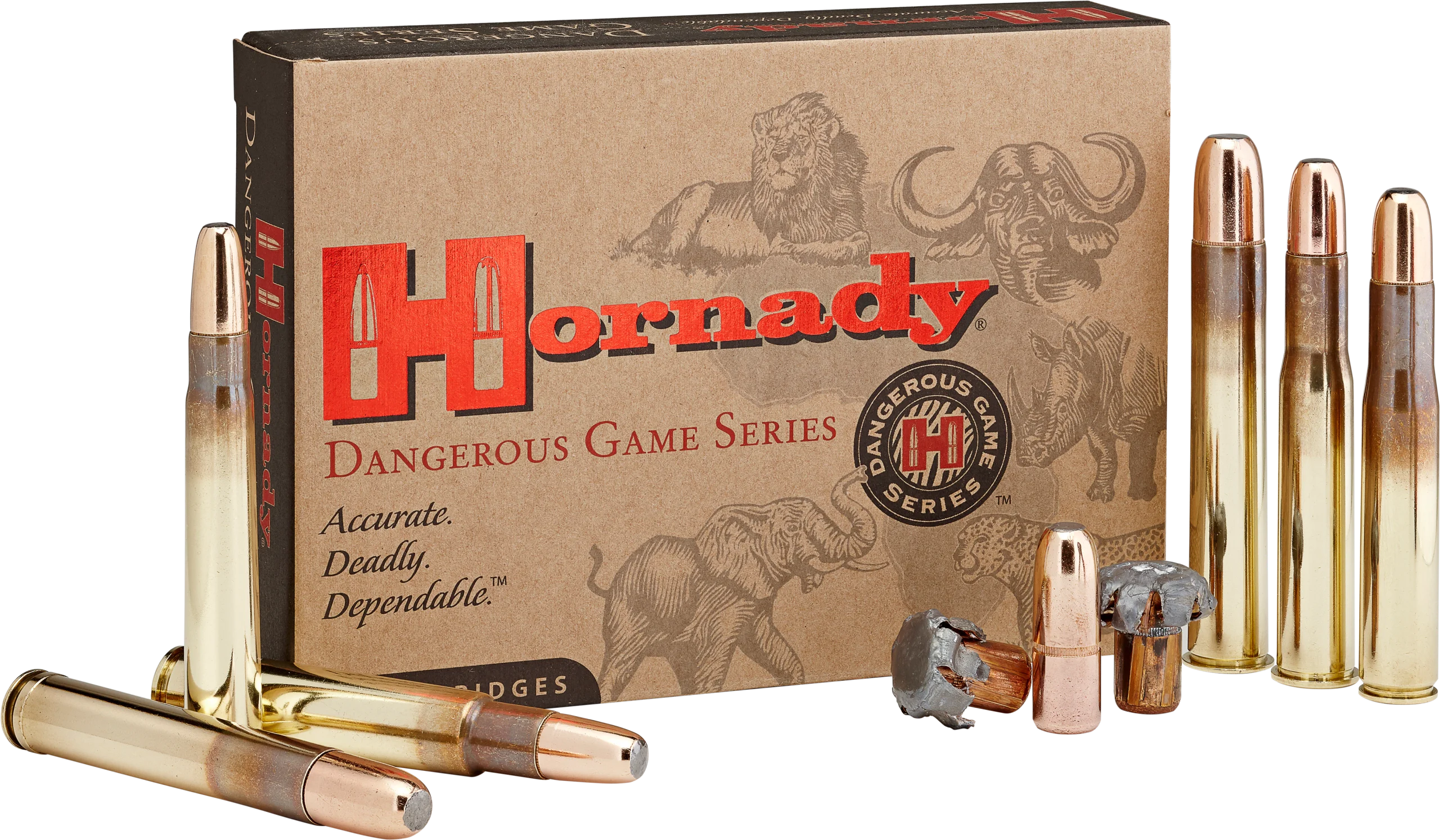 Hornady Dangerous Game 450 Nitro Express 500gr DGX Bonded - Box or Case