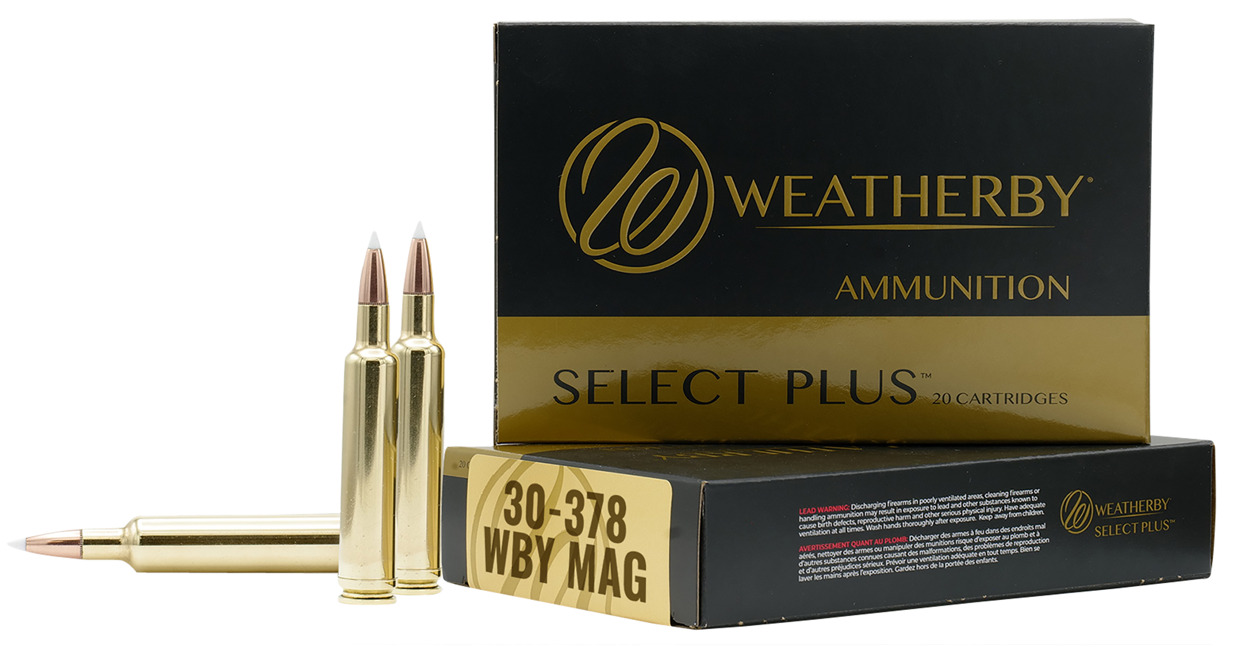 Weatherby Select Plus 30-378 WBY Mag 220gr Hornady ELD-X 20rd - Box or Case