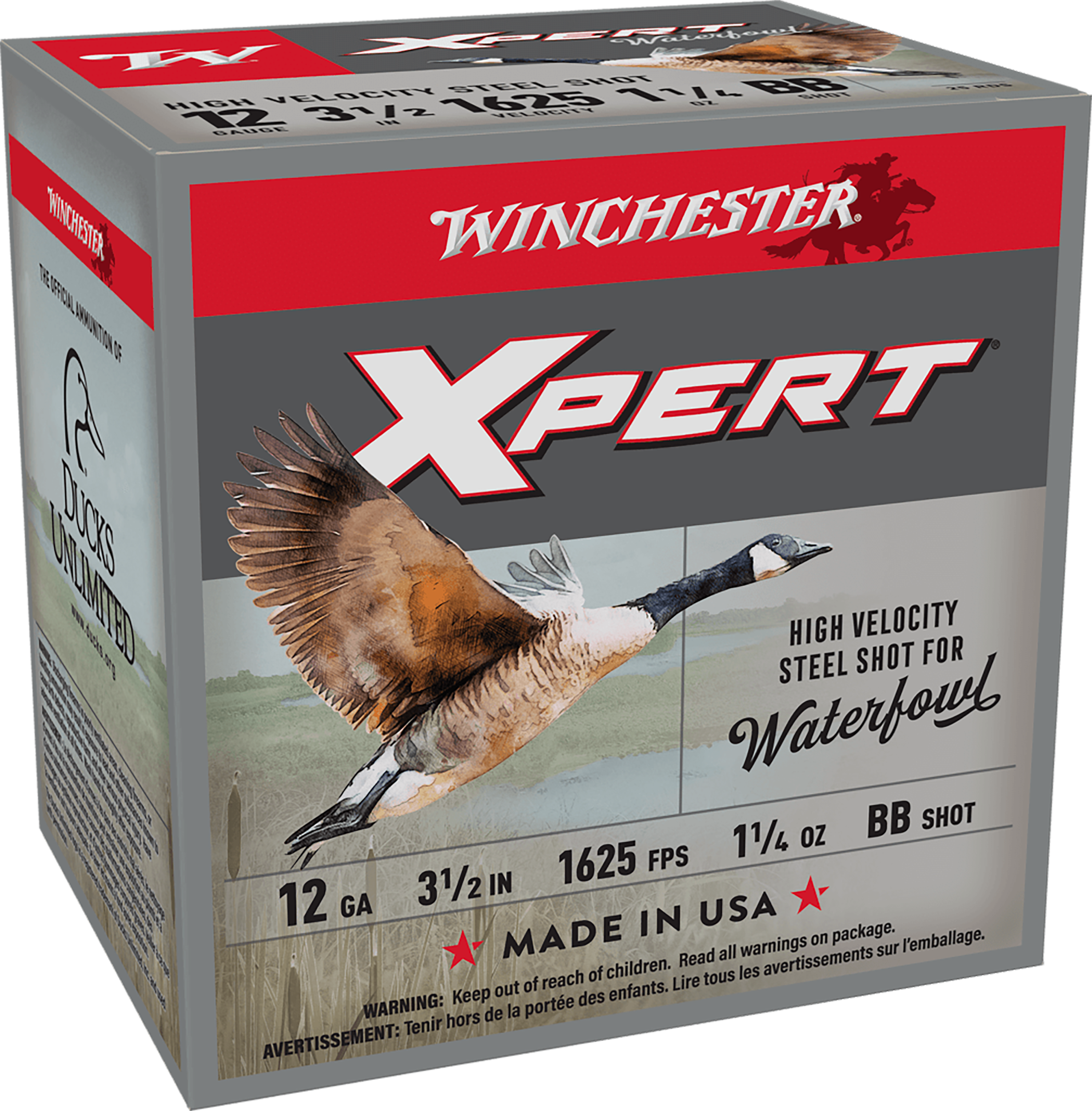 Winchester Ammo Super X Xpert 12 Gauge 3.5" 1-1/4 oz BB Shot 25 Rd - Box or Case