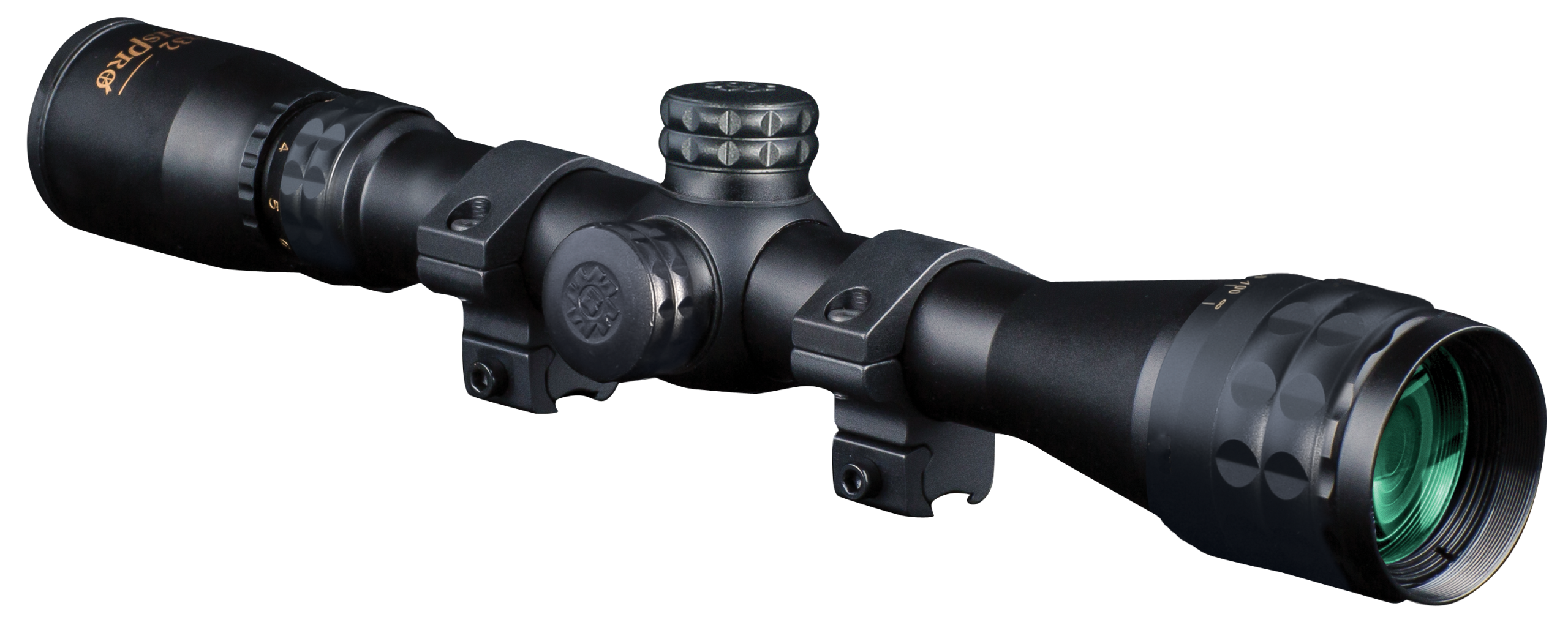 Konus KonusPro 3-9x32mm AO 1" Tube Engraved 30/30 Duplex Reticle Riflescope - Matte Black