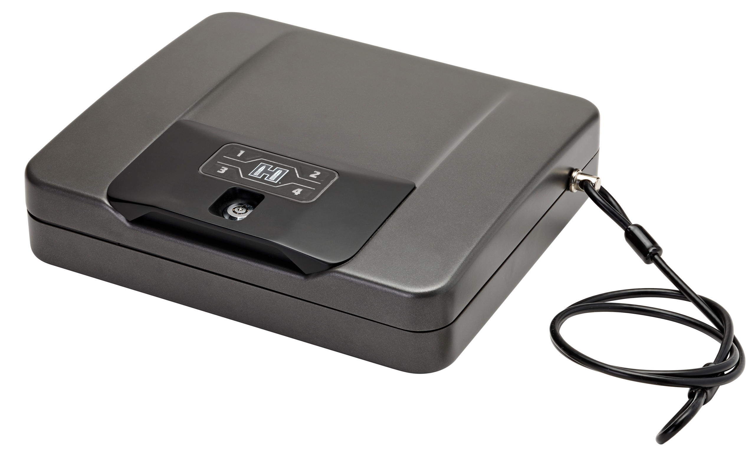 Hornady Rapid Safe 4800KP XXL RFID Pistol Safe Black 14-Gauge Steel