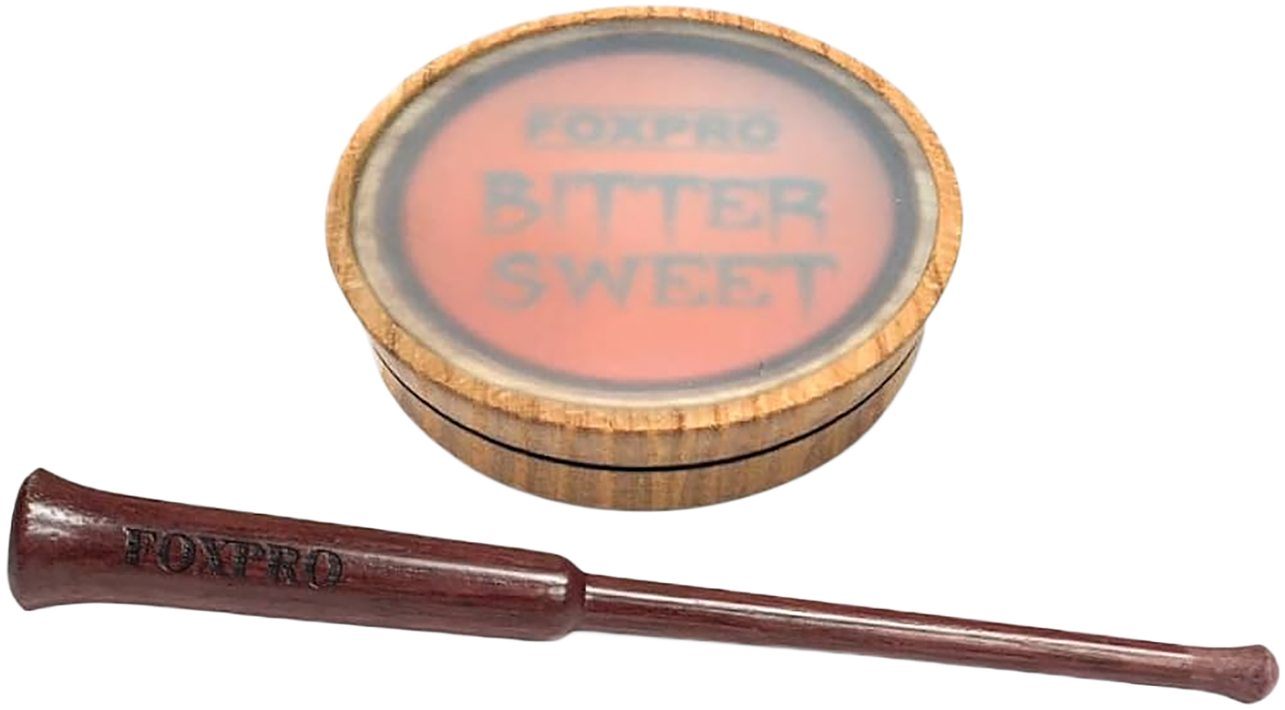 Foxpro Bittersweet Pot Turkey Call - Glass/Slate Honey Locust Wood