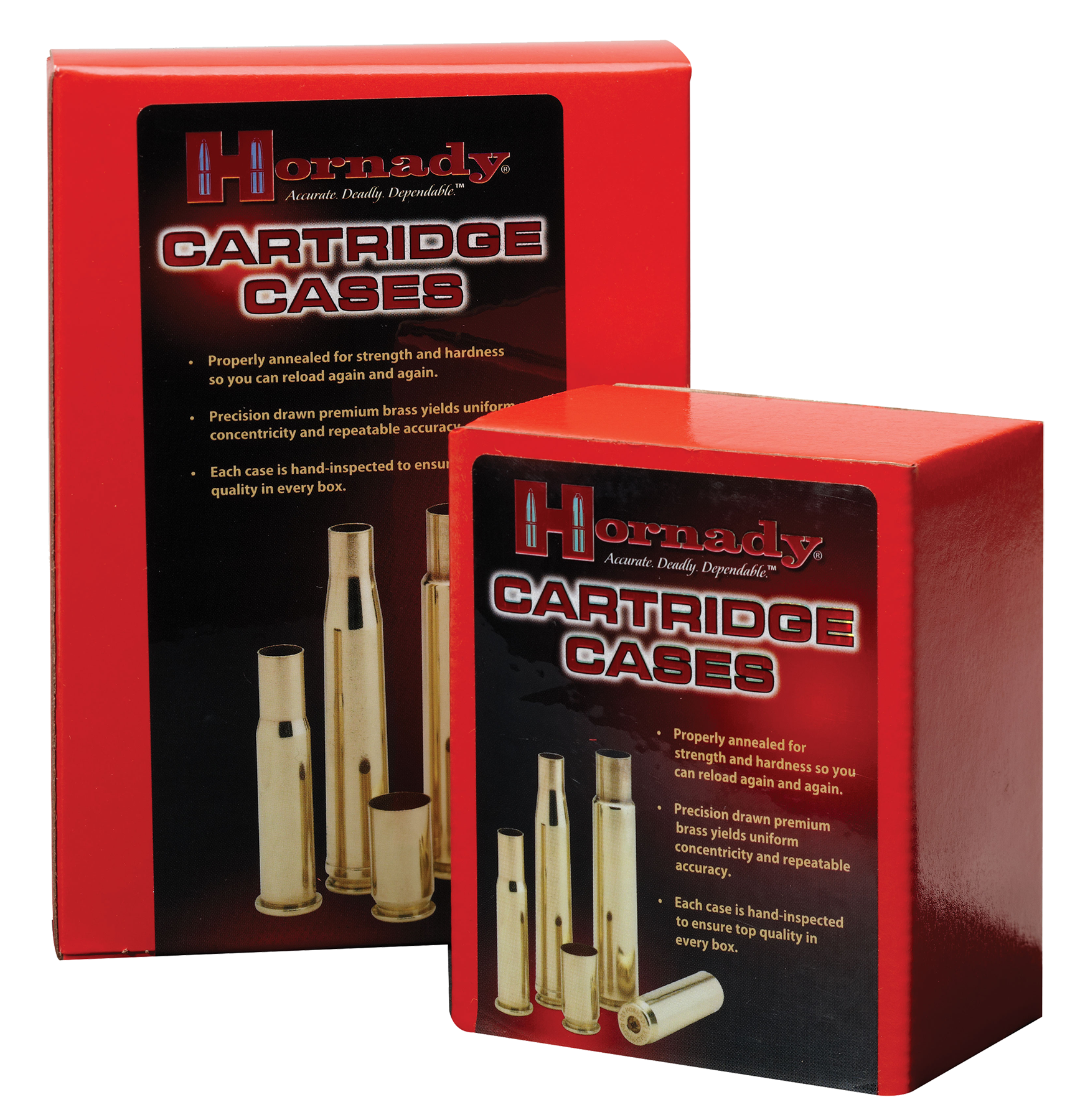 Hornady 300 Blackout Unprimed Brass Cartridge Cases - 50 Count
