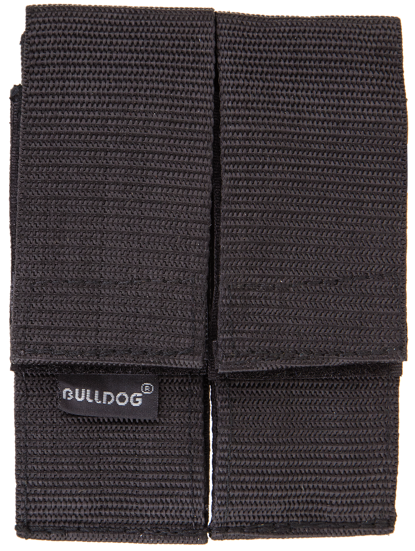 Bulldog WMAGL Double Magazine Holder Black Nylon Belt Loop