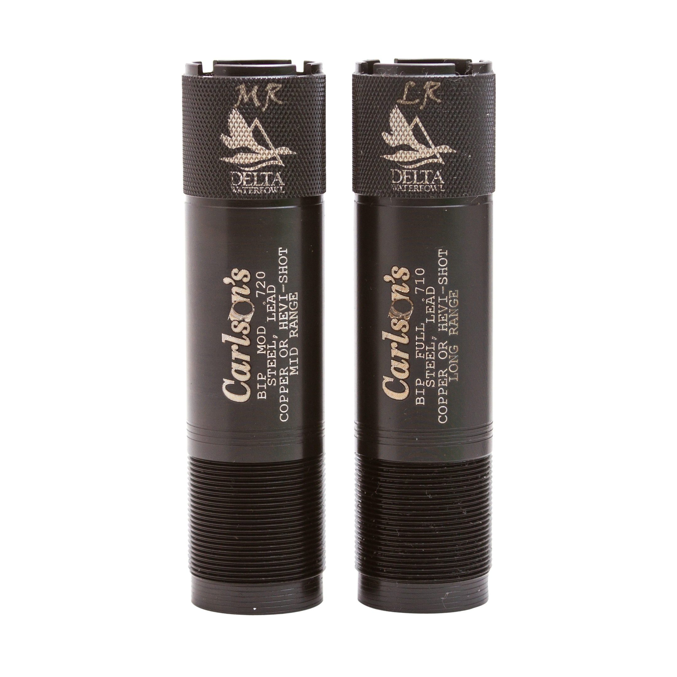 Carlsons Delta Waterfowl 12 Gauge Browning Invector Plus Extended Choke Tube - 2 Pack Mid/Long Range