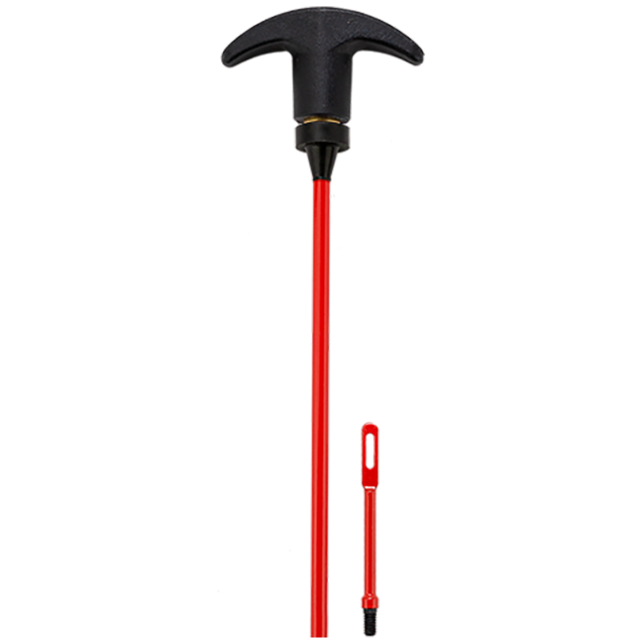 Kleen-Bore SAF-T-CLAD .22 - .45 Cal Rifle Cleaning Rod 33" Steel w/ Swivel Handle