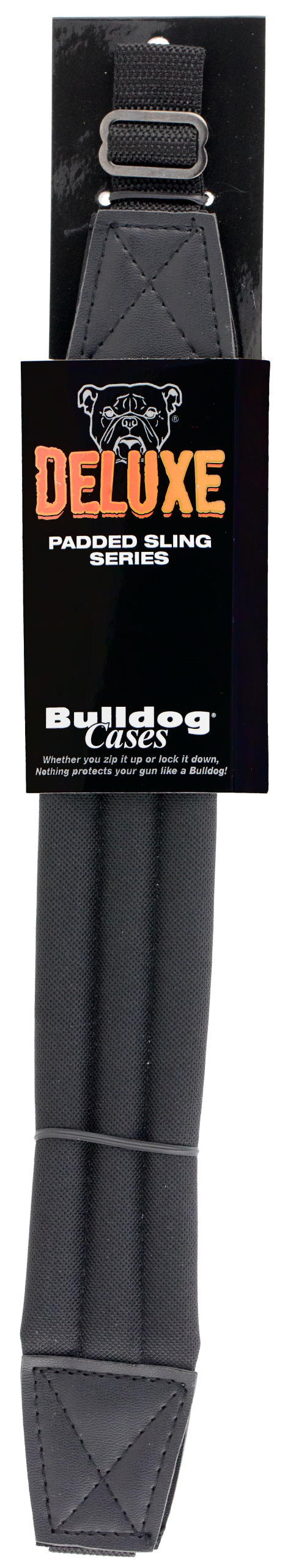 Bulldog BD810 Deluxe Rifle Sling 1" Black Nylon Padded Quick Detach