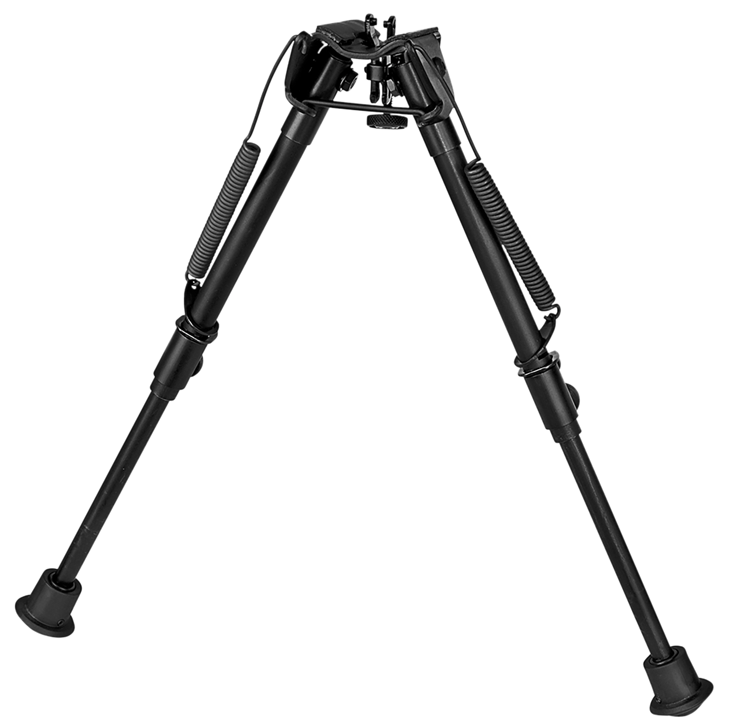 Harris 1A2-L Bipod 9-13" Non-Swivel Swivel Stud Steel/Aluminum Rubber Feet