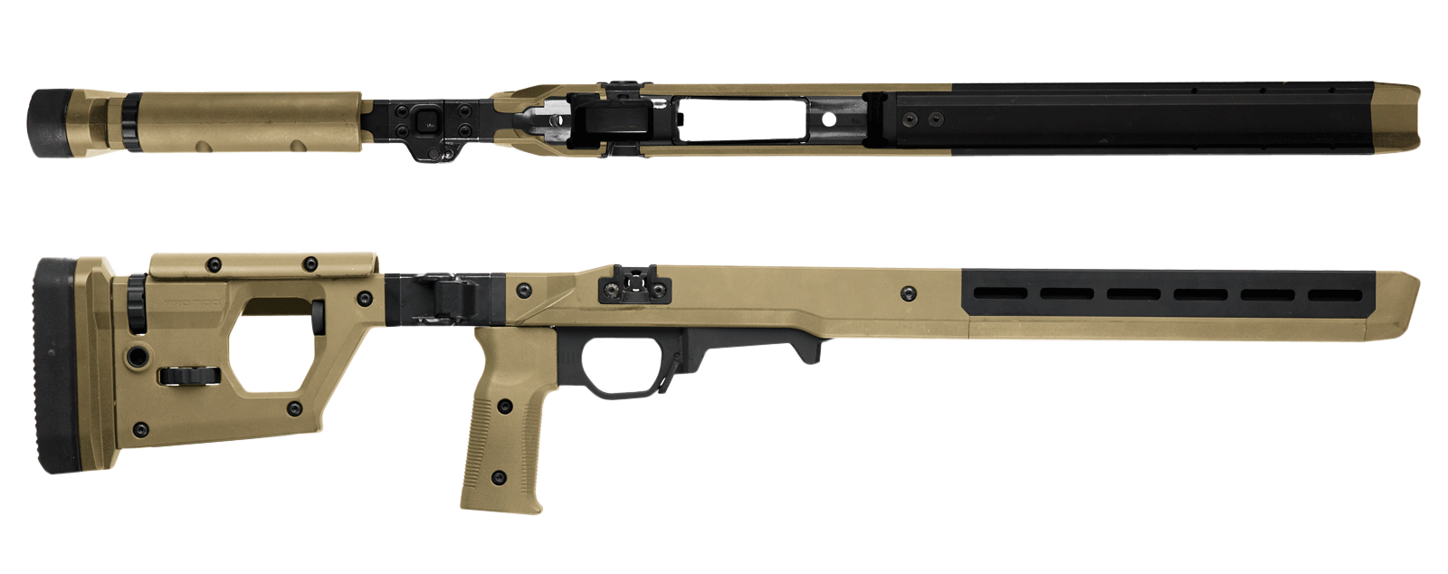 Magpul Pro 700 Folding Stock Remington 700 Short Action Flat Dark Earth