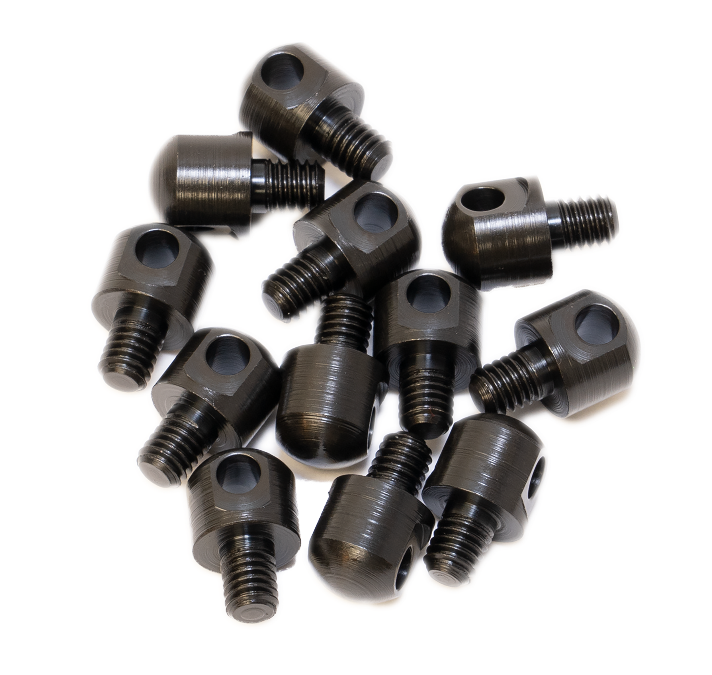 GrovTec GTHM59 .25" Machine Screw Swivel Studs 12-Pack