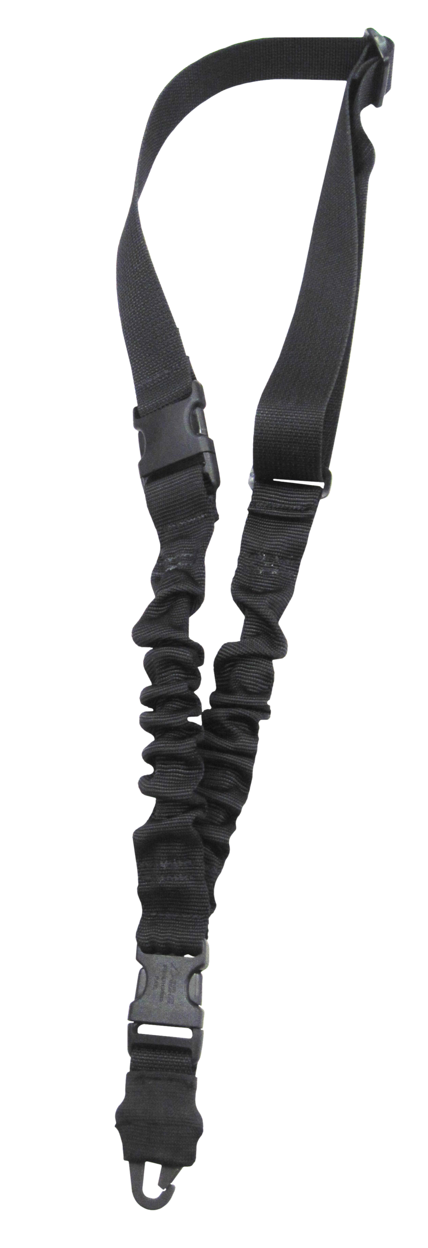 Tacshield Shock Sling 1.25" Single-Point Black Webbing Rifle/Shotgun