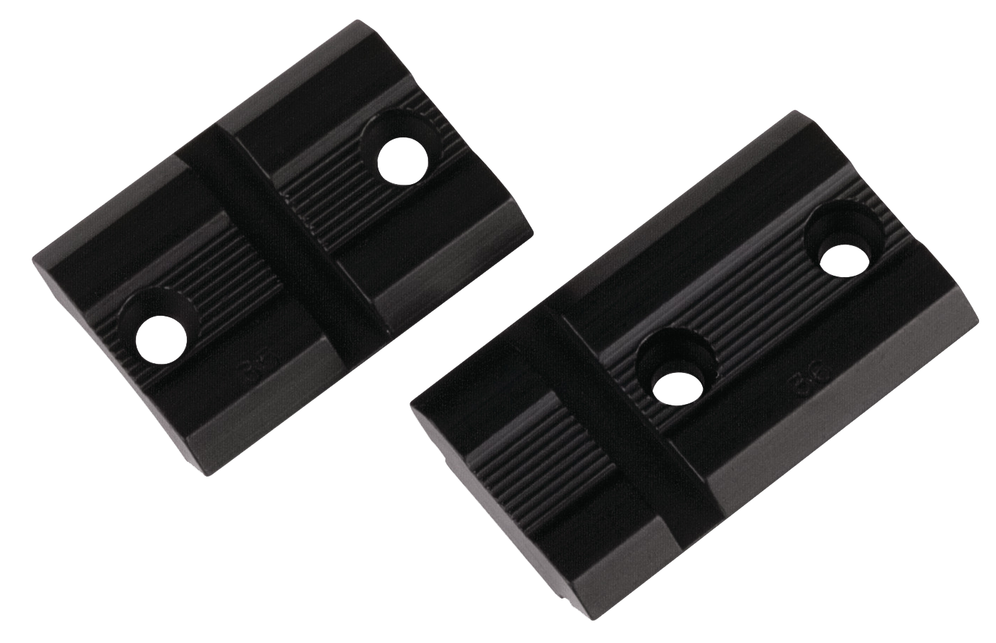 Weaver Mounts 48472 Top Mount Base Pairs Matte Black - Remington 7400 - Aluminum