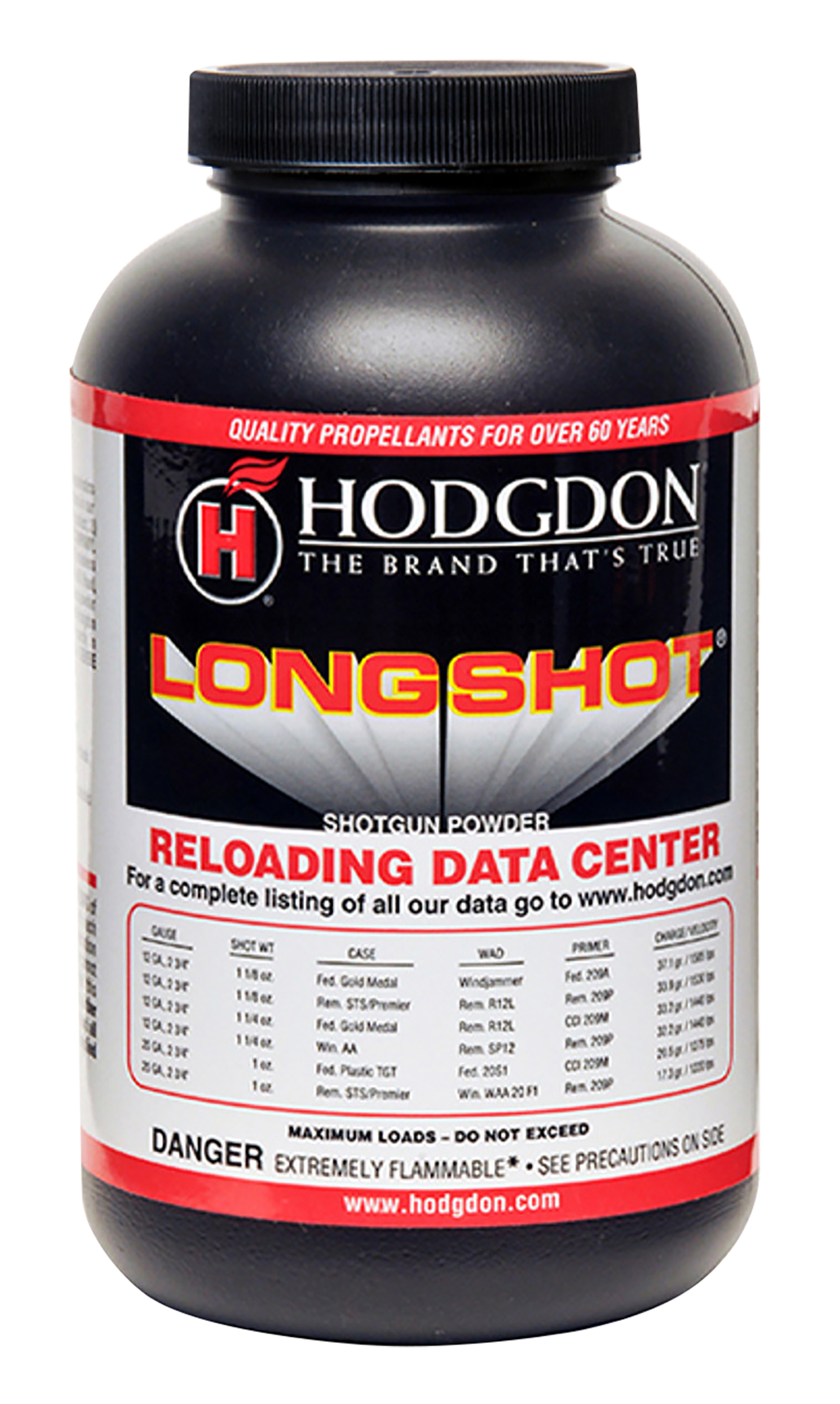 Hodgdon Longshot Spherical Smokeless Shotshell Powder 1 lb