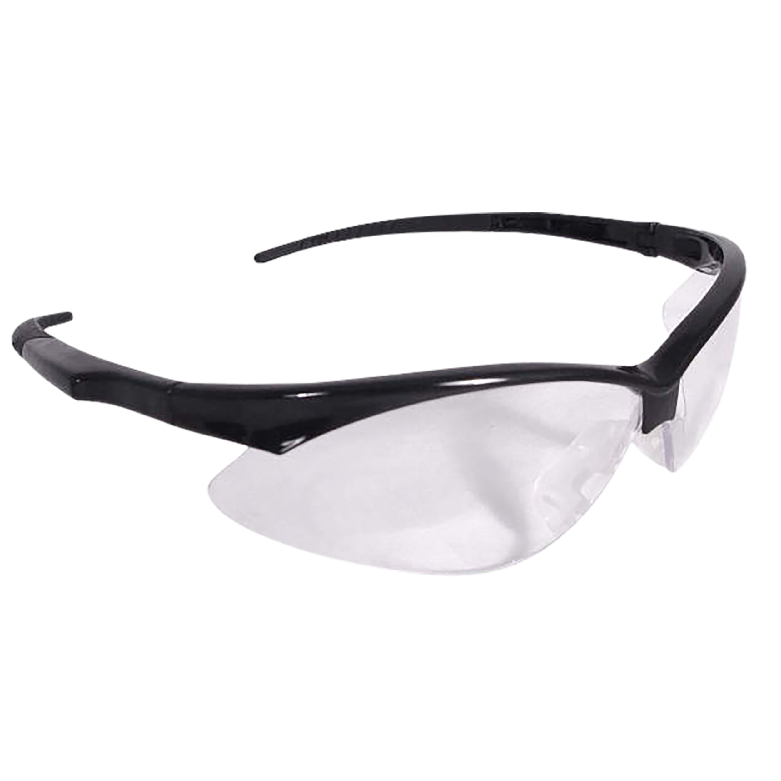 Radians Outback Shooting Glasses Clear Lens Anti-Fog Black Frame