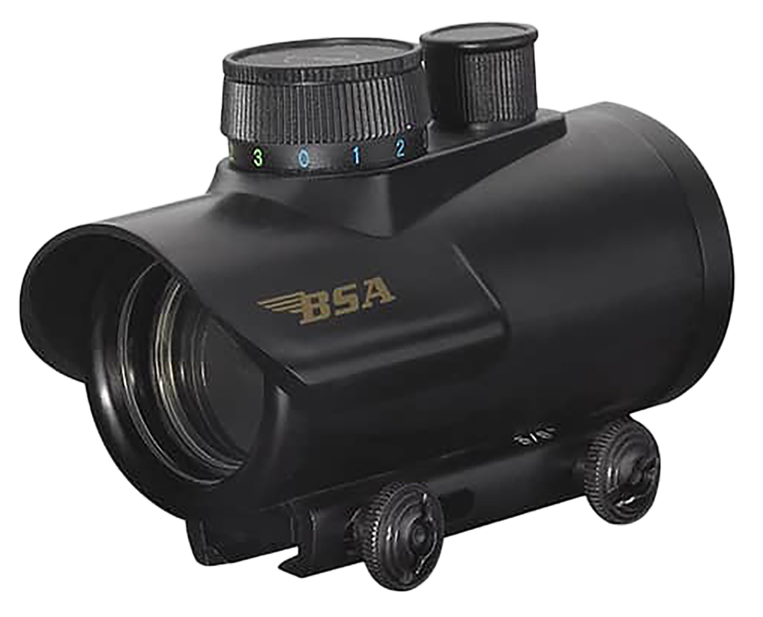 BSA Huntsman 1x30mm 5 MOA RGB Red Dot Sight Matte Black
