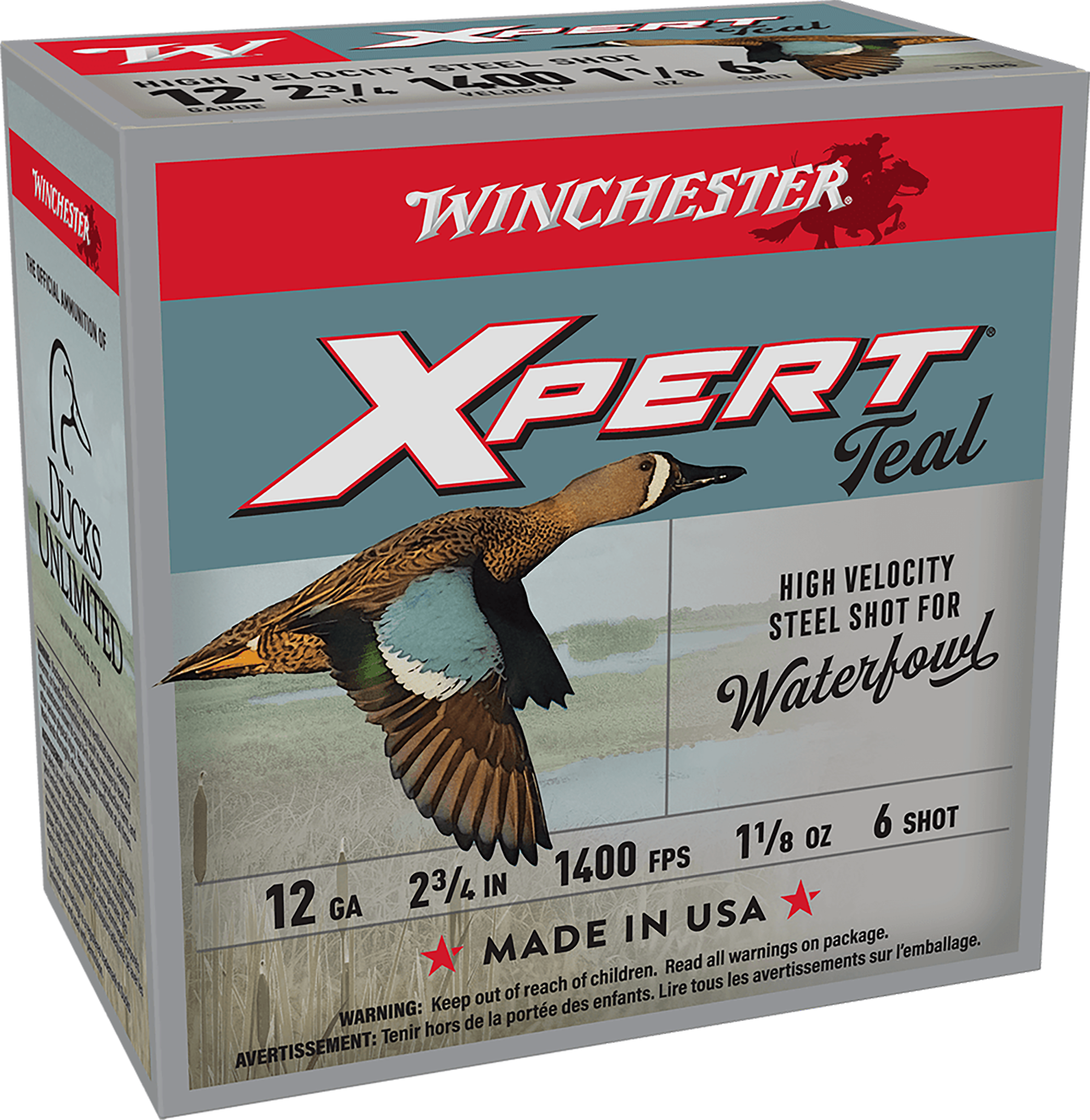 Winchester Ammo Super-X Xpert HV 12 Gauge 2.75" 1-1/8 oz #6 Shot 25 Rd - Box or Case