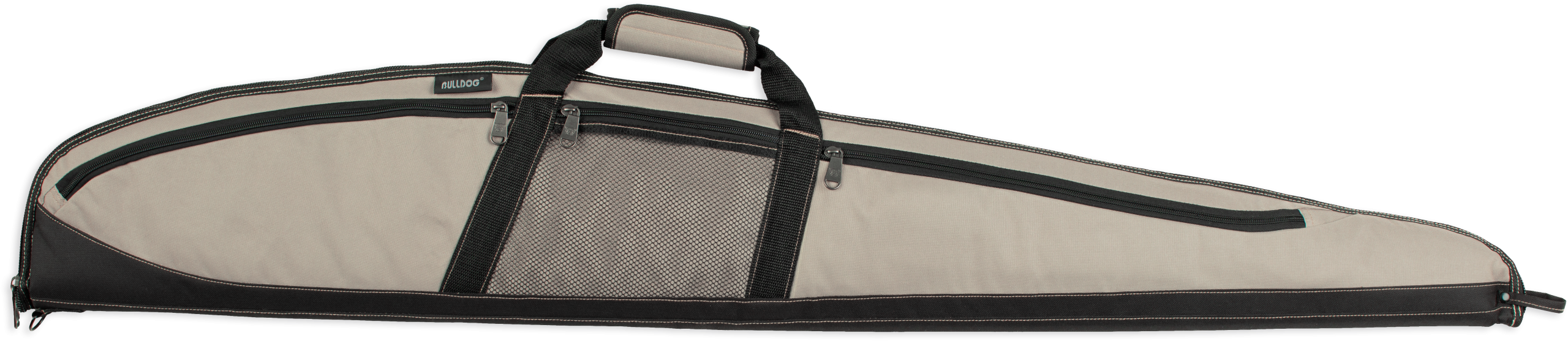Bulldog BD225 Plus 52" Taupe/Black Nylon Rifle/Shotgun Case