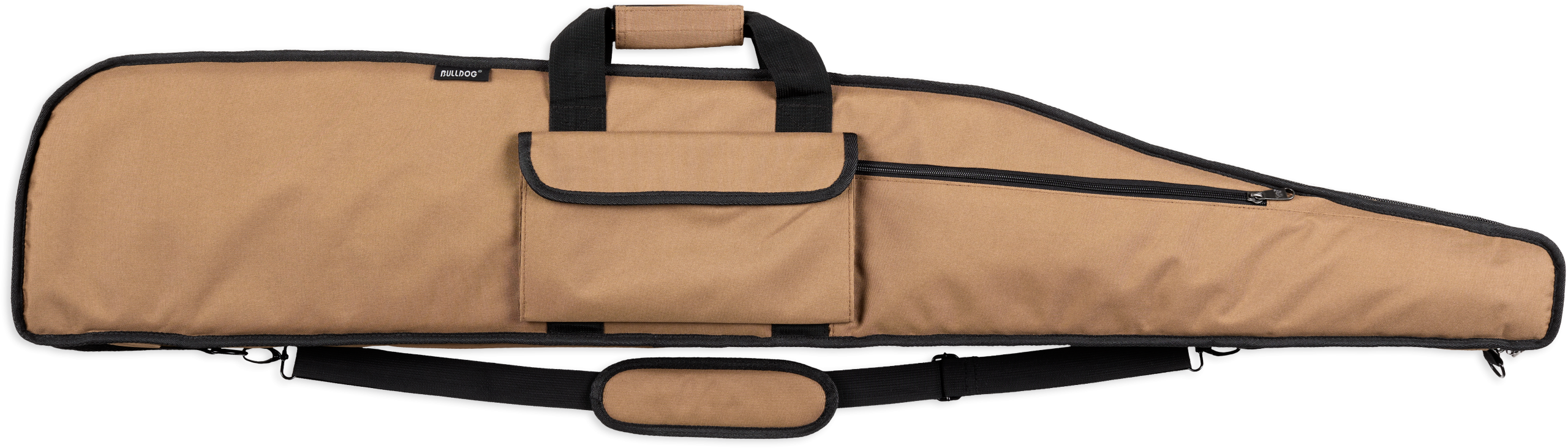 Bulldog BD375 Deluxe Long Range 55" Rifle Case - Tan / Black