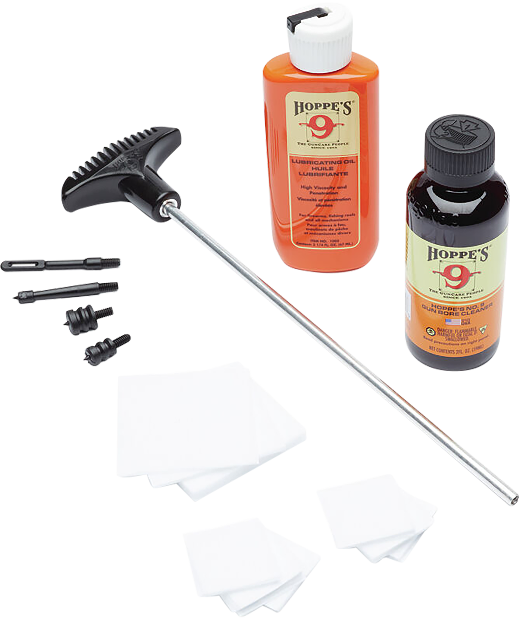 Hoppes PCOB Pistol Cleaning Kit All-Calibers Clam Pack