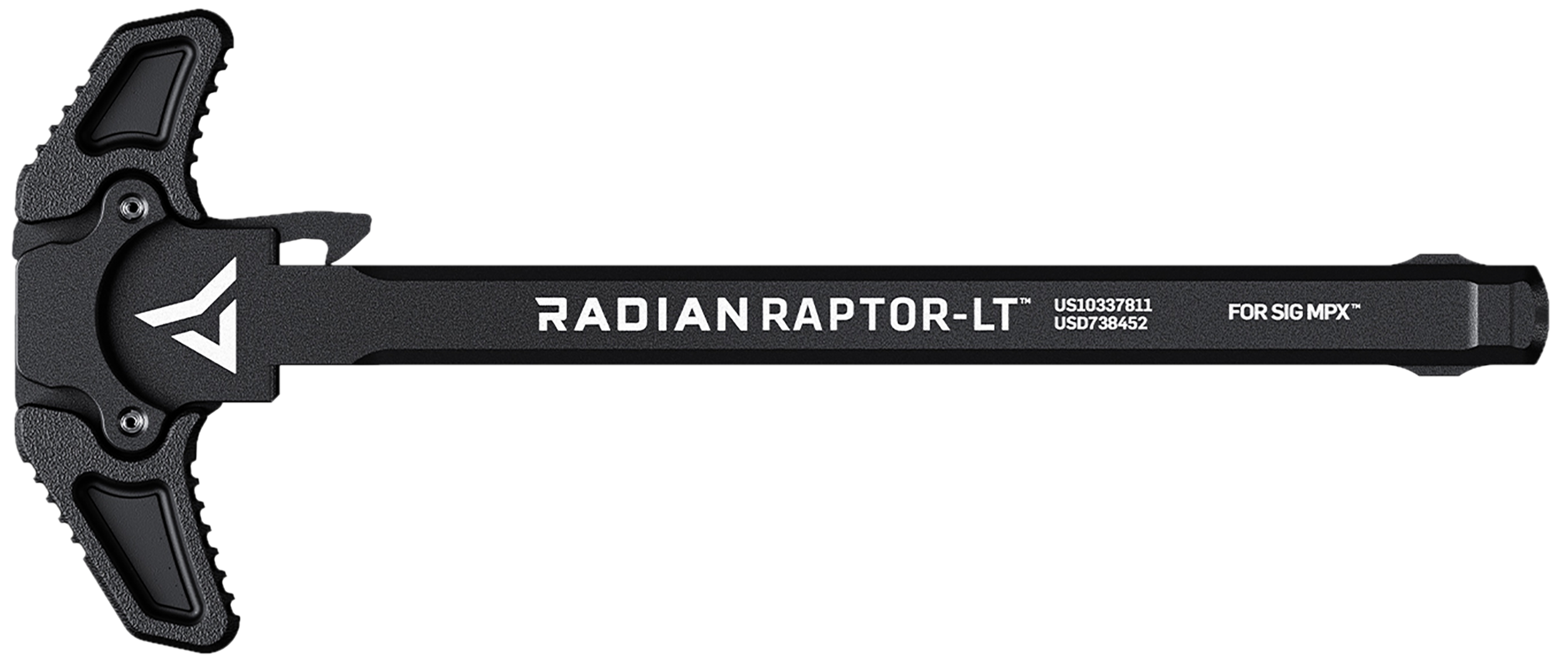 Radian Weapons Raptor-LT Ambidextrous Charging Handle - Black - Sig MPX