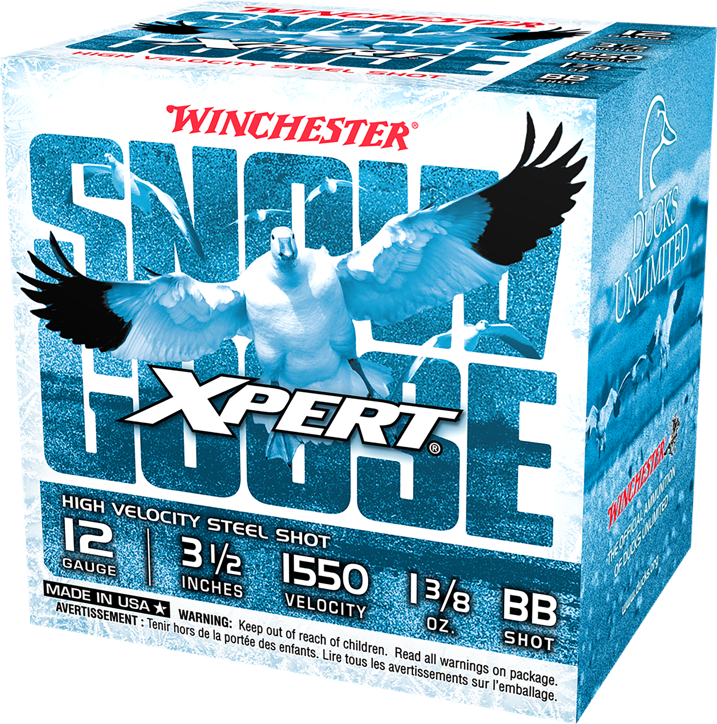 Winchester Ammo Xpert Snow Goose 12 Gauge 3.5" 1-3/8 oz BB Shot 25 Rd - Box or Case