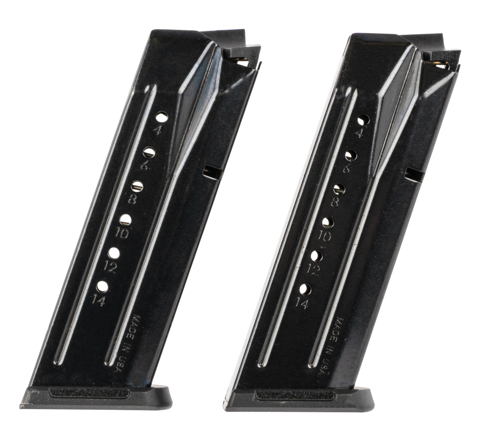 Ruger Security-9 9mm Luger 15rd Black Oxide Steel Pistol Magazine - Value 2-Pack