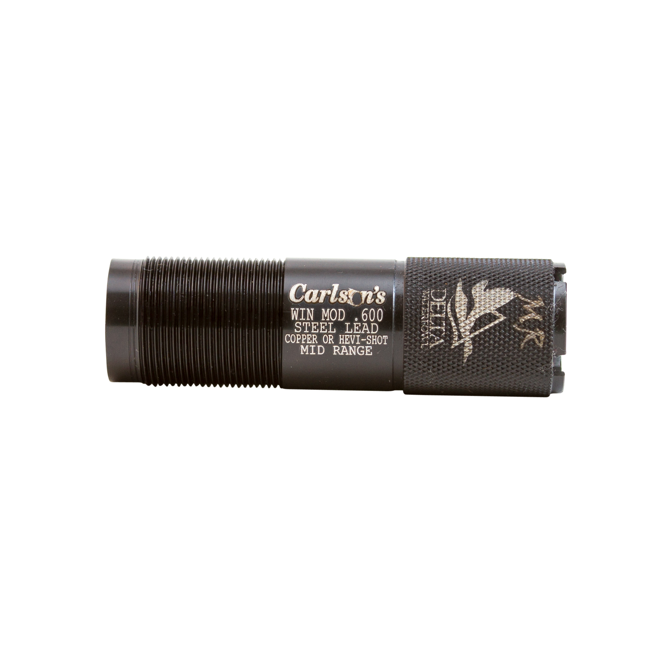 Carlsons Delta Waterfowl Extended Choke 20 Gauge Winchester Invector Mid-Range .600 - Black