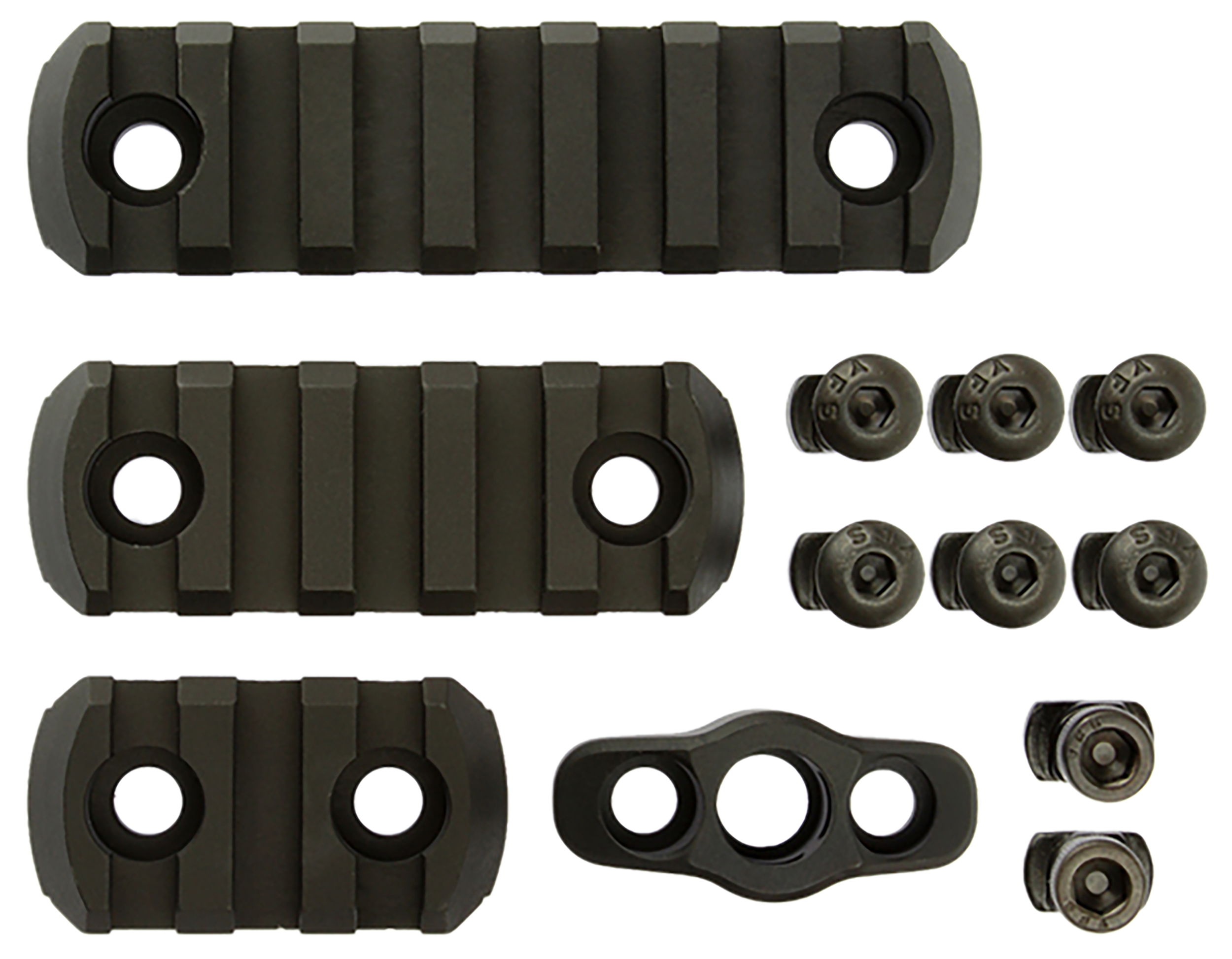 CMC Triggers 81724 M-LOK 4-Piece Accessory Kit - Black Anodized