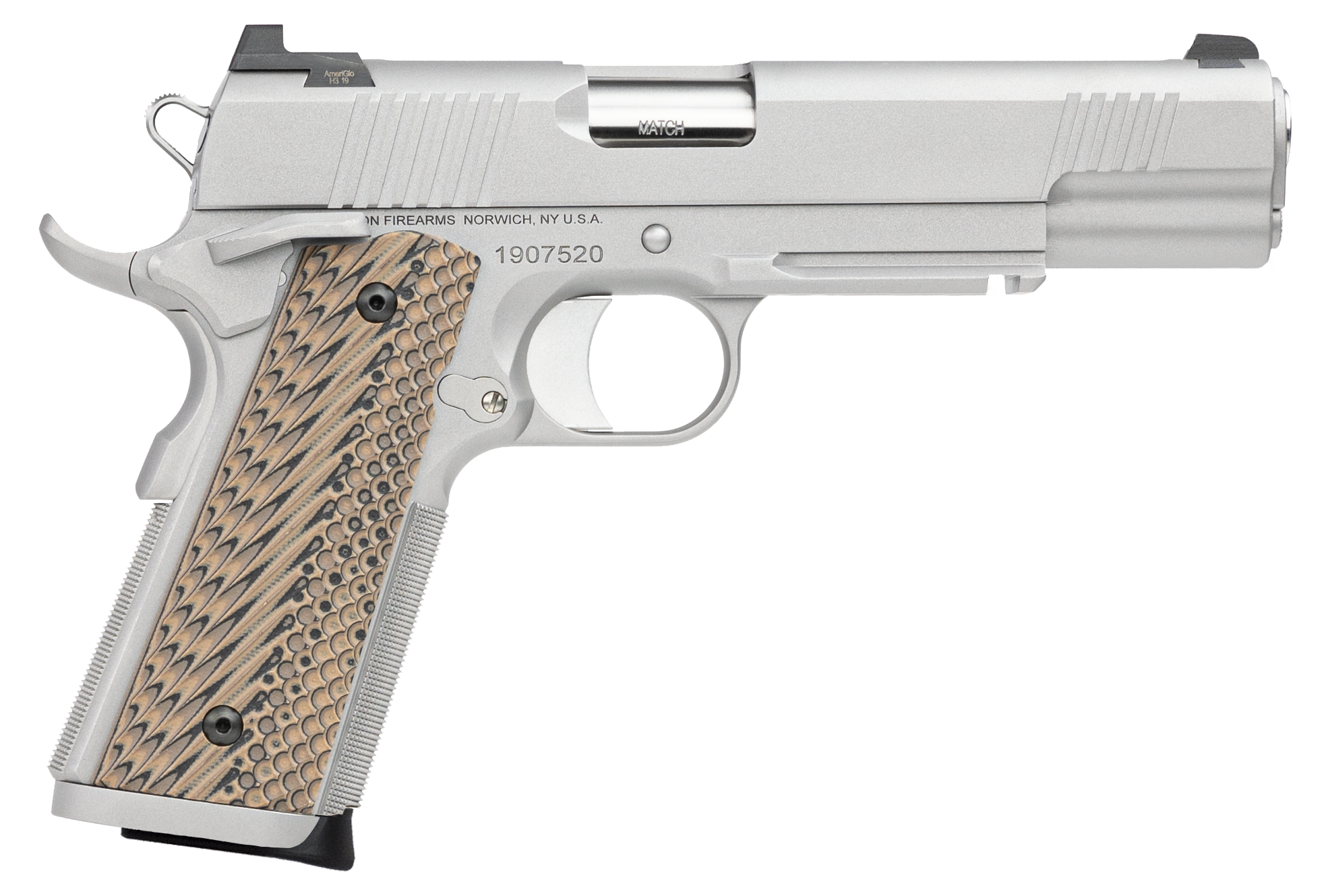 Dan Wesson Specialist 10mm Auto 5" 8+1 Semi-Auto Pistol - Stainless Steel