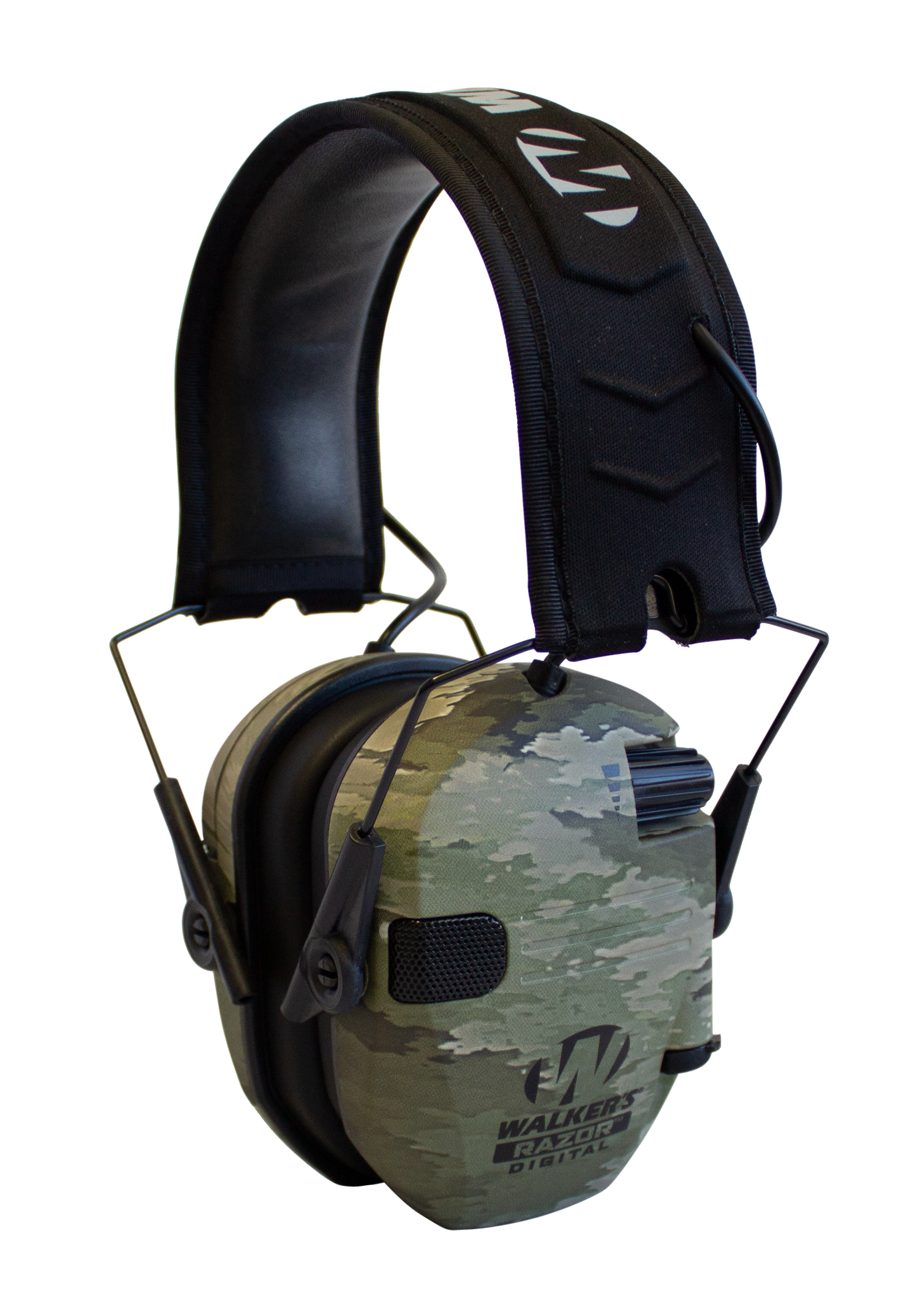 Walkers Game Ear Razor PRO Digital Electronic Muff 23 dB Over the Head ATACS-IX Camo/Black Polymer